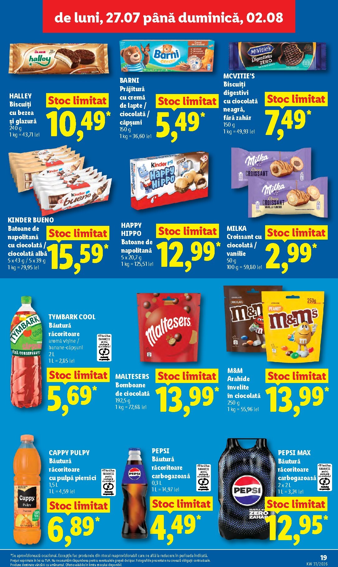 lidl - Lidl pliante pentru săptămâna viitoare de la luni 27.07.2026 până la duminică 02.08.2026 - page: 19