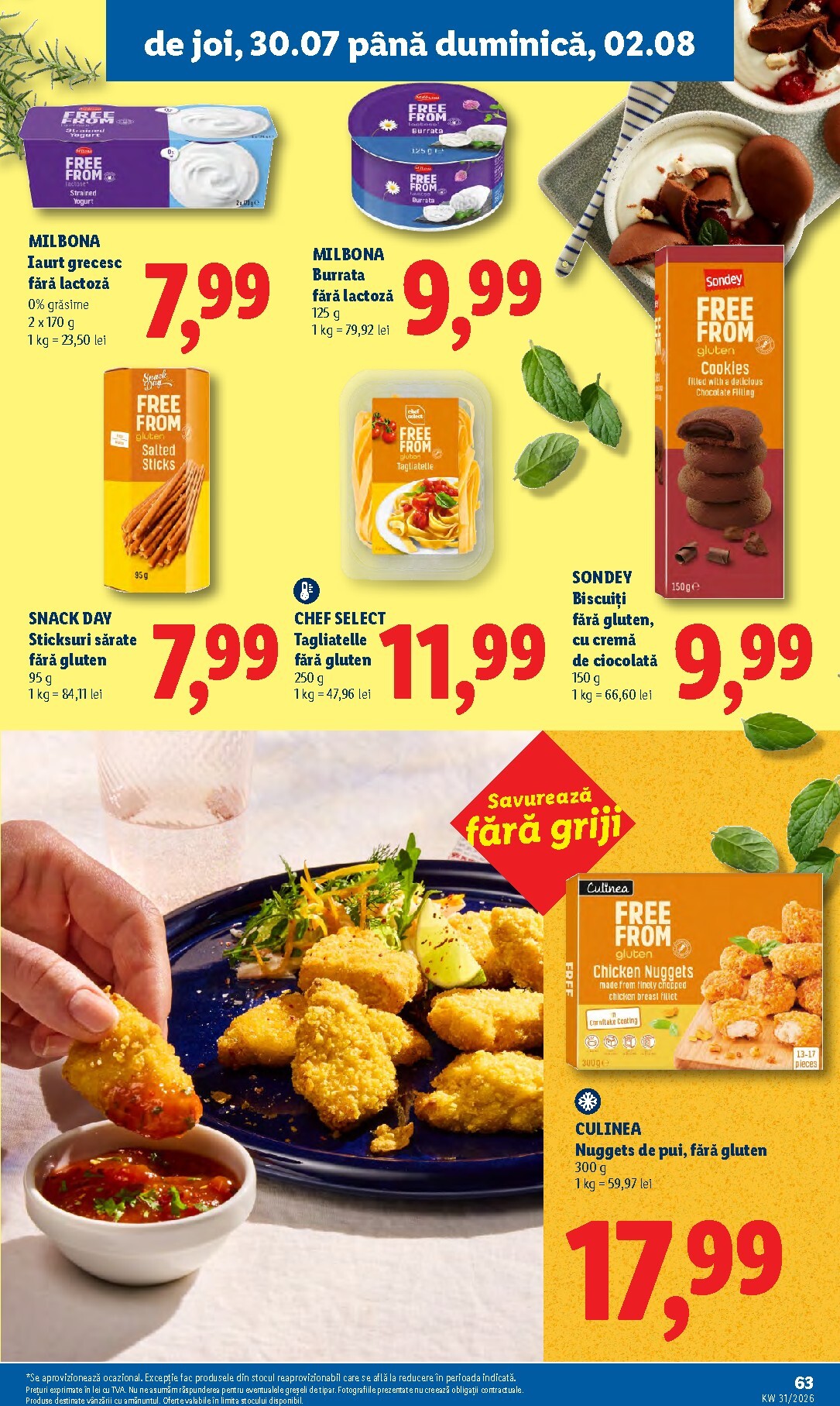 lidl - Lidl pliante pentru săptămâna viitoare de la luni 27.07.2026 până la duminică 02.08.2026 - page: 63