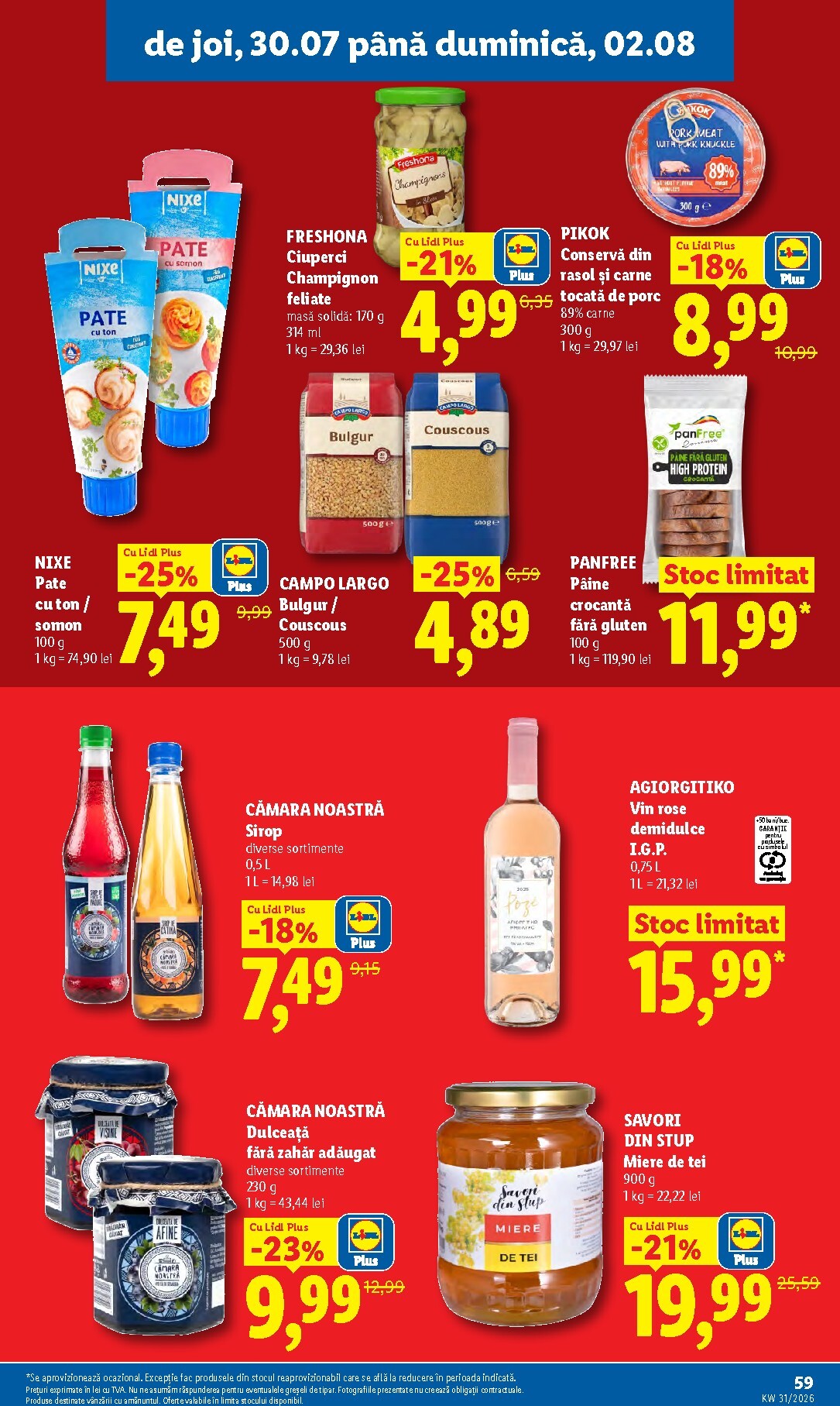 lidl - Lidl pliante pentru săptămâna viitoare de la luni 27.07.2026 până la duminică 02.08.2026 - page: 59
