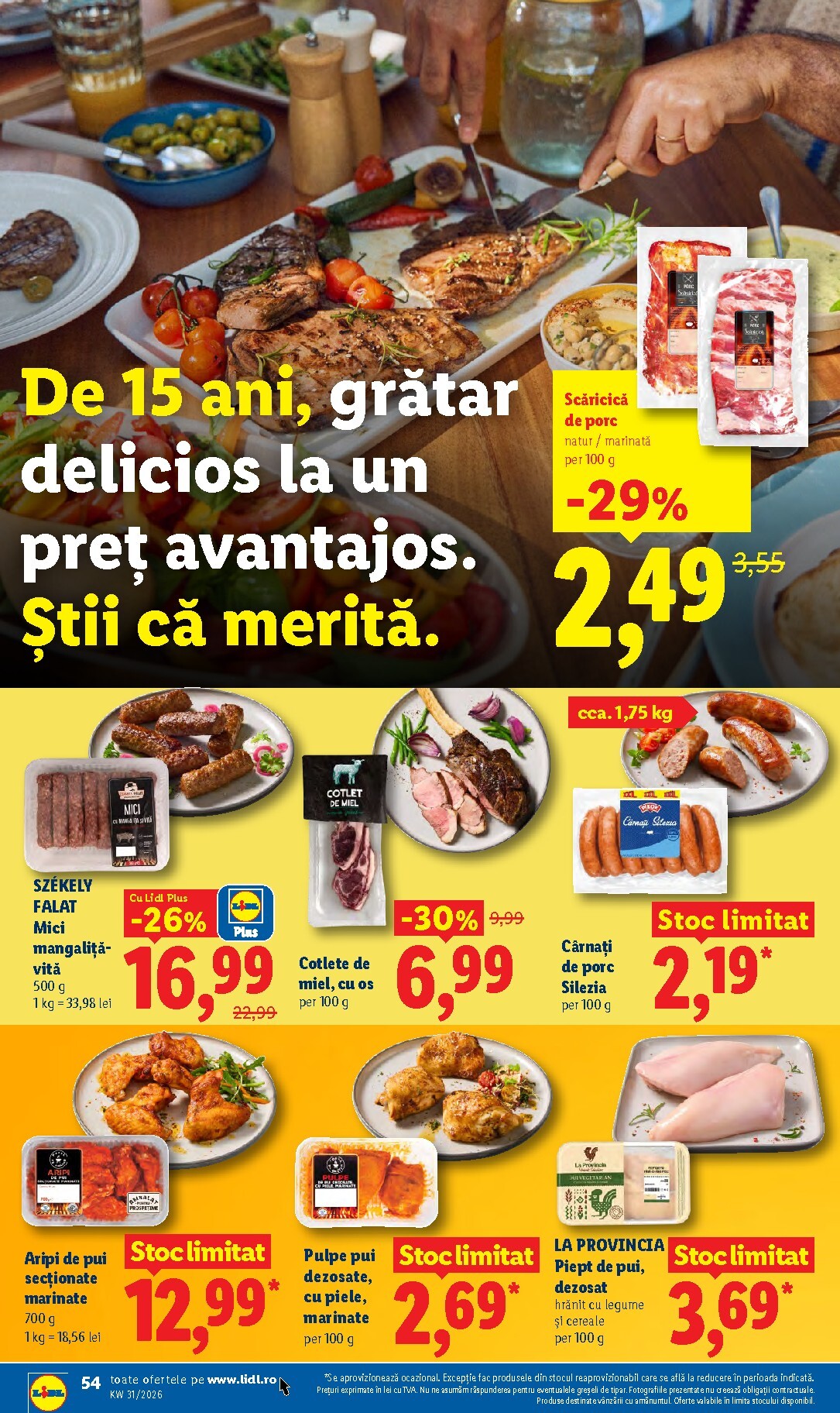 lidl - Lidl pliante pentru săptămâna viitoare de la luni 27.07.2026 până la duminică 02.08.2026 - page: 54