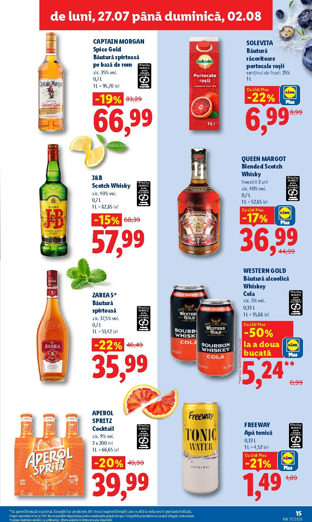 lidl - Lidl pliante pentru săptămâna viitoare de la luni 27.07.2026 până la duminică 02.08.2026 - page: 15