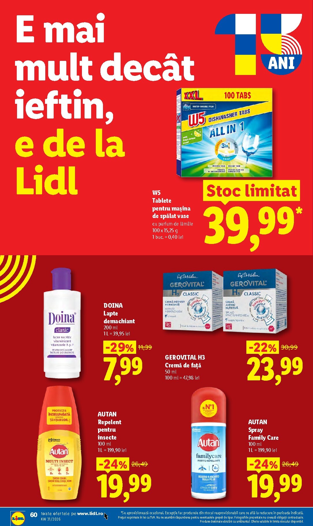 lidl - Lidl pliante pentru săptămâna viitoare de la luni 27.07.2026 până la duminică 02.08.2026 - page: 60