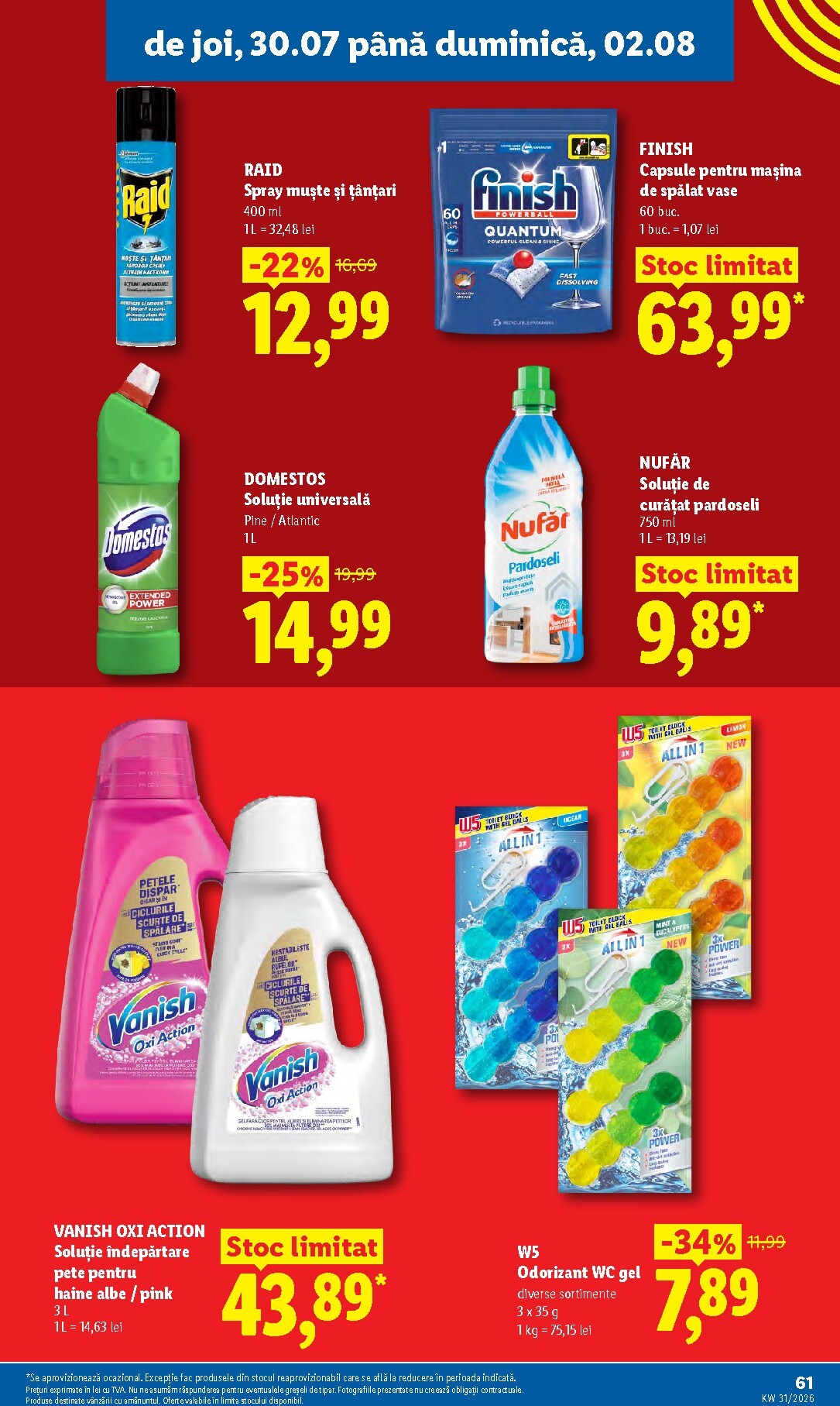 lidl - Lidl pliante pentru săptămâna viitoare de la luni 27.07.2026 până la duminică 02.08.2026 - page: 61