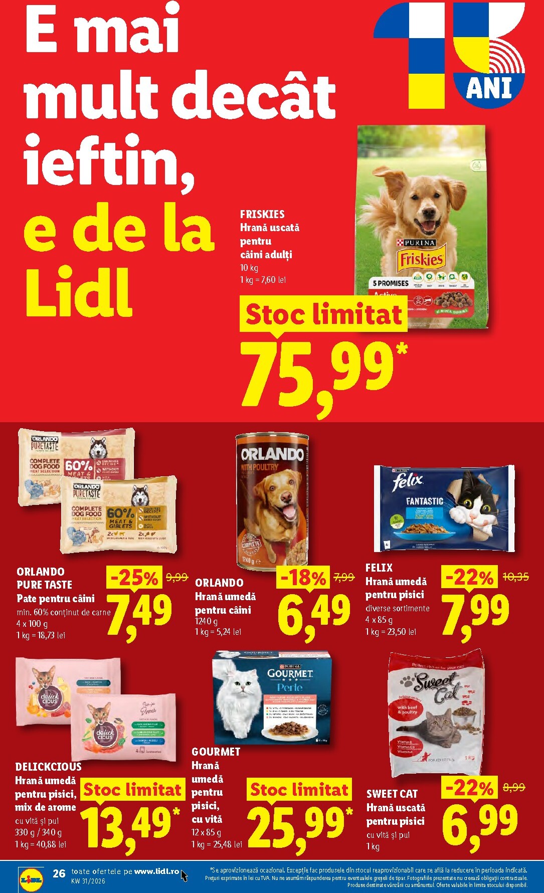 lidl - Lidl pliante pentru săptămâna viitoare de la luni 27.07.2026 până la duminică 02.08.2026 - page: 26