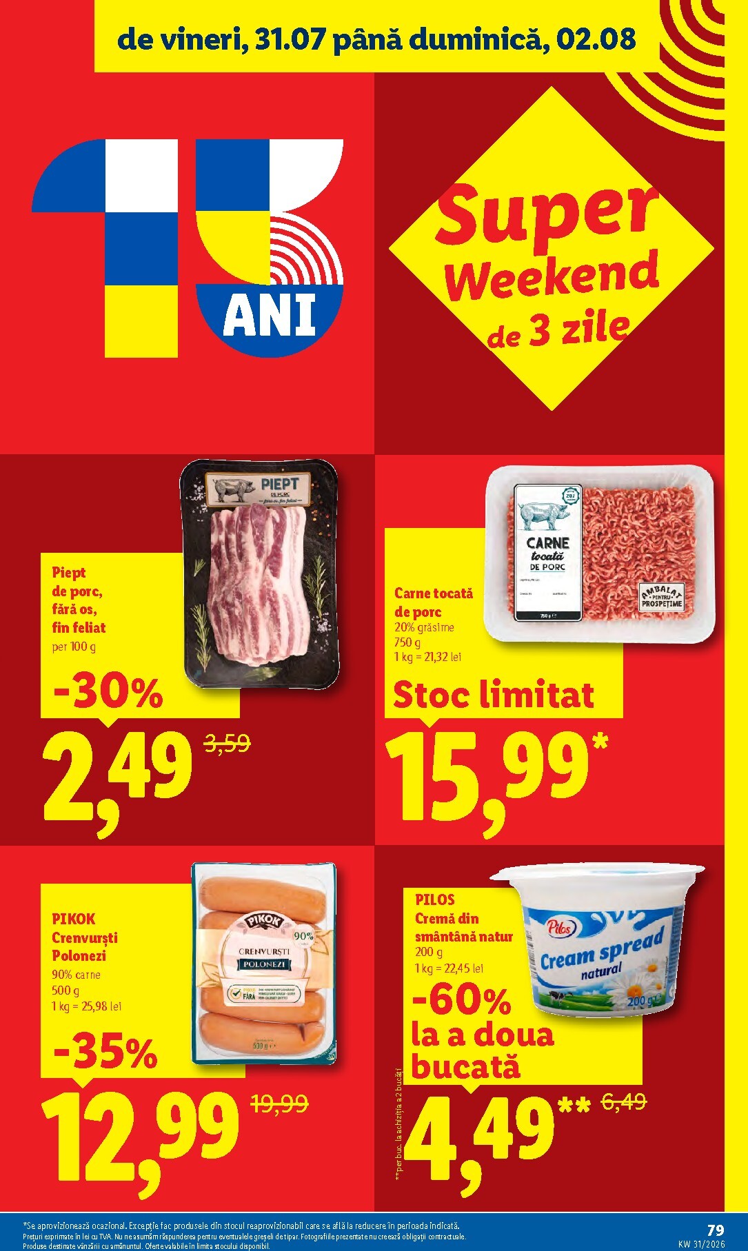 lidl - Lidl pliante pentru săptămâna viitoare de la luni 27.07.2026 până la duminică 02.08.2026 - page: 79