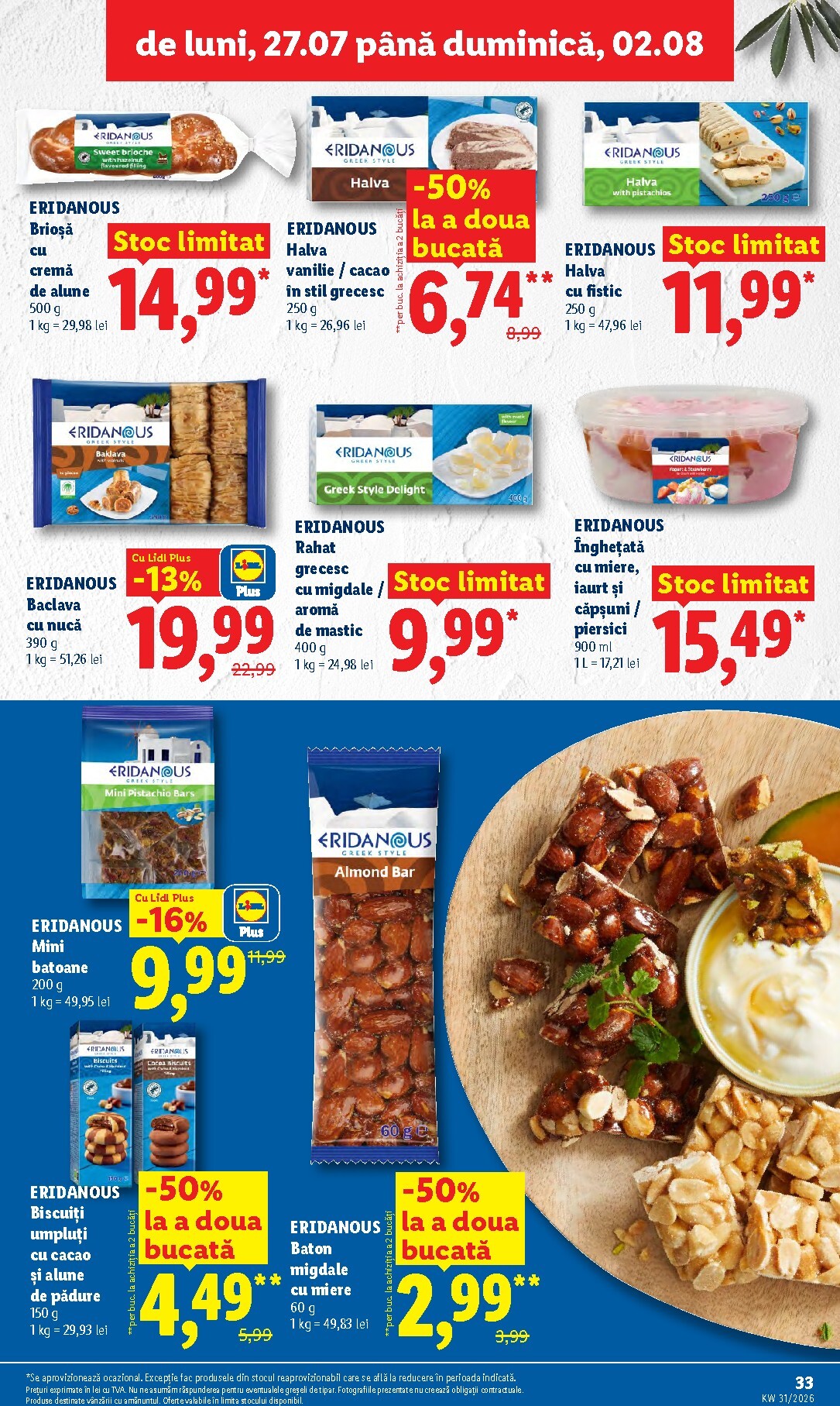lidl - Lidl pliante pentru săptămâna viitoare de la luni 27.07.2026 până la duminică 02.08.2026 - page: 33