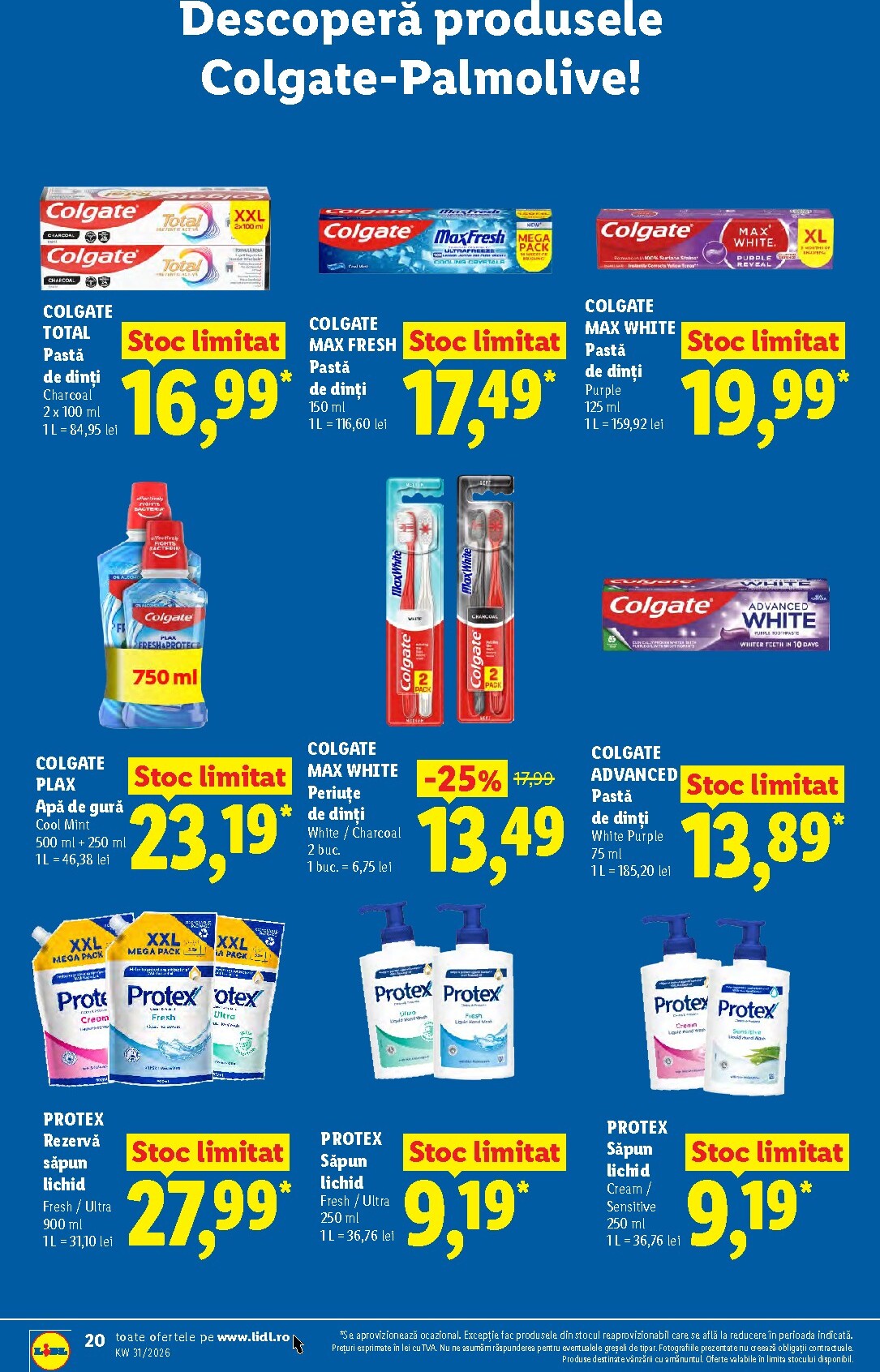 lidl - Lidl pliante pentru săptămâna viitoare de la luni 27.07.2026 până la duminică 02.08.2026 - page: 20