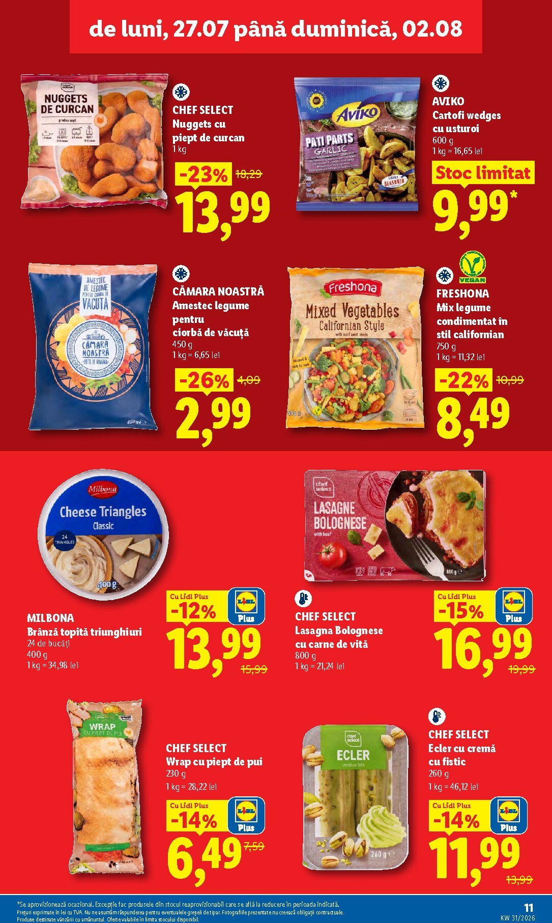 lidl - Lidl pliante pentru săptămâna viitoare de la luni 27.07.2026 până la duminică 02.08.2026 - page: 11
