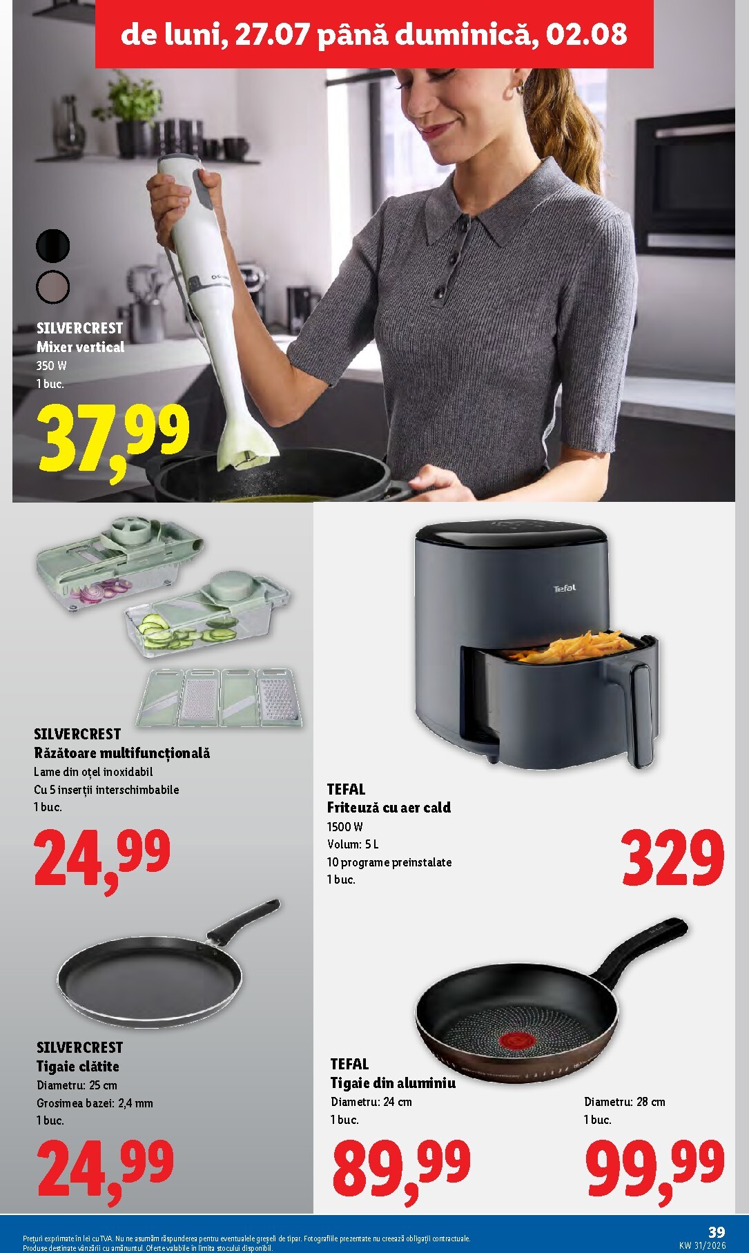 lidl - Lidl pliante pentru săptămâna viitoare de la luni 27.07.2026 până la duminică 02.08.2026 - page: 39