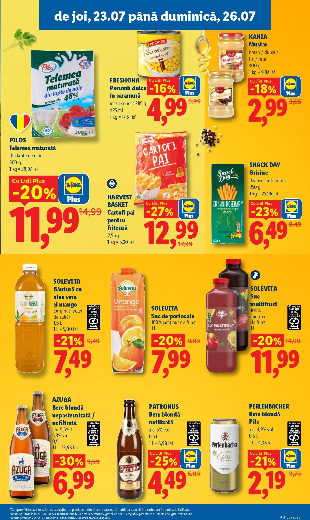 lidl - Brosura Lidl valabilă de la luni 20.07.2026 până la duminică 26.07.2026 - page: 65