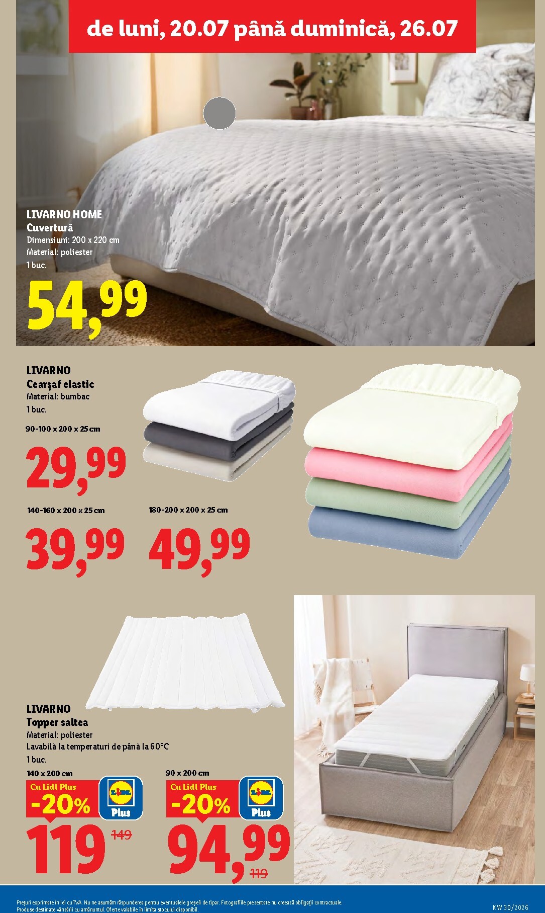 lidl - Brosura Lidl valabilă de la luni 20.07.2026 până la duminică 26.07.2026 - page: 47