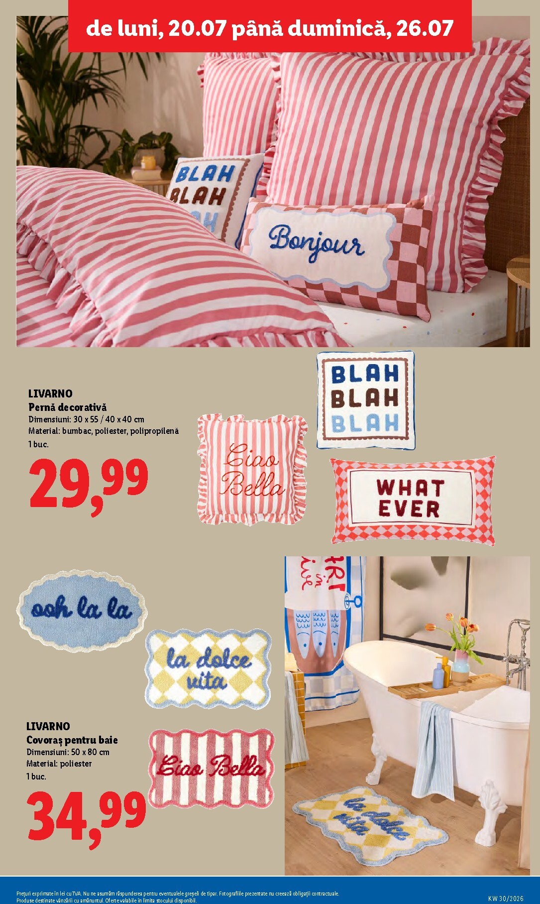 lidl - Brosura Lidl valabilă de la luni 20.07.2026 până la duminică 26.07.2026 - page: 49