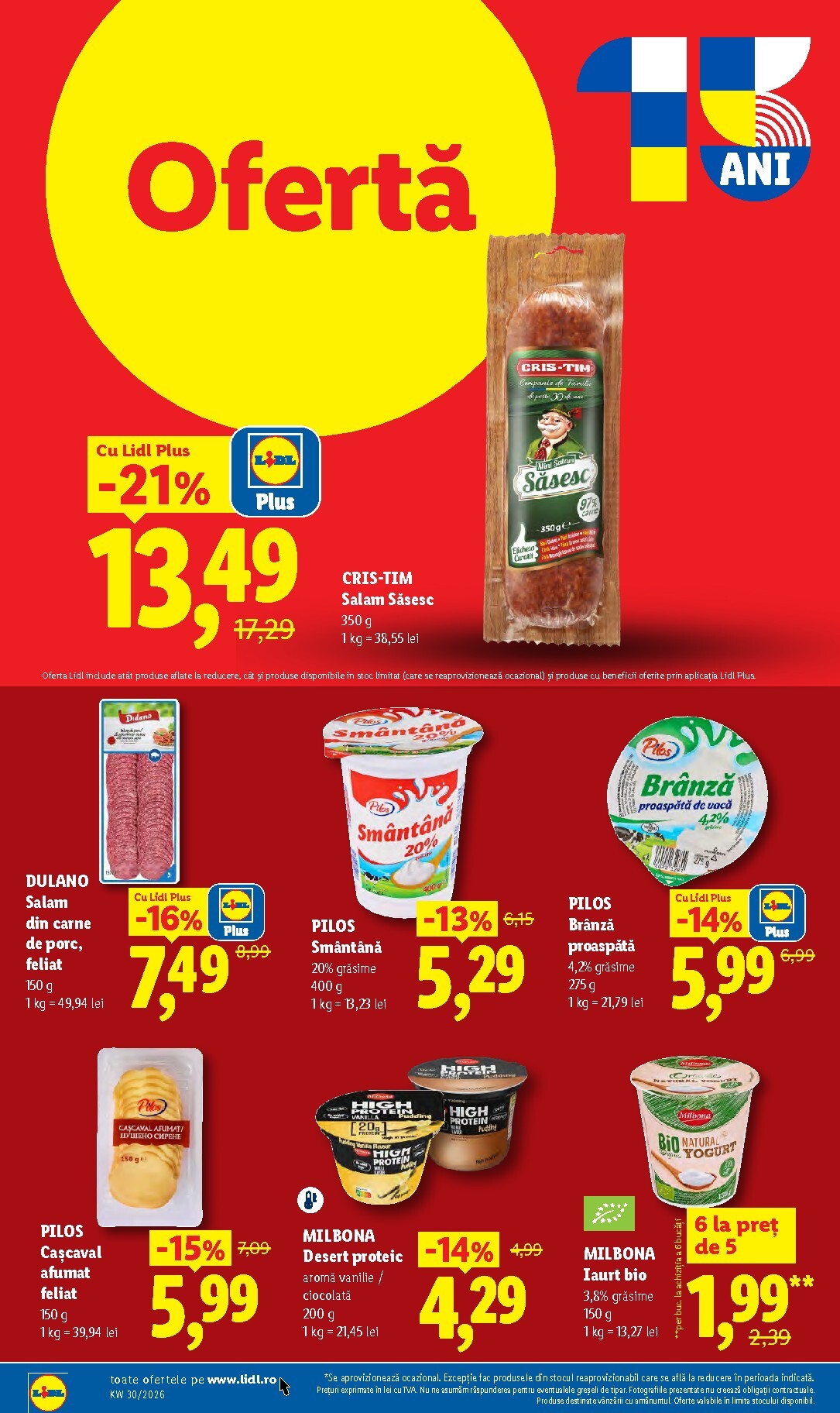 lidl - Brosura Lidl valabilă de la luni 20.07.2026 până la duminică 26.07.2026 - page: 66