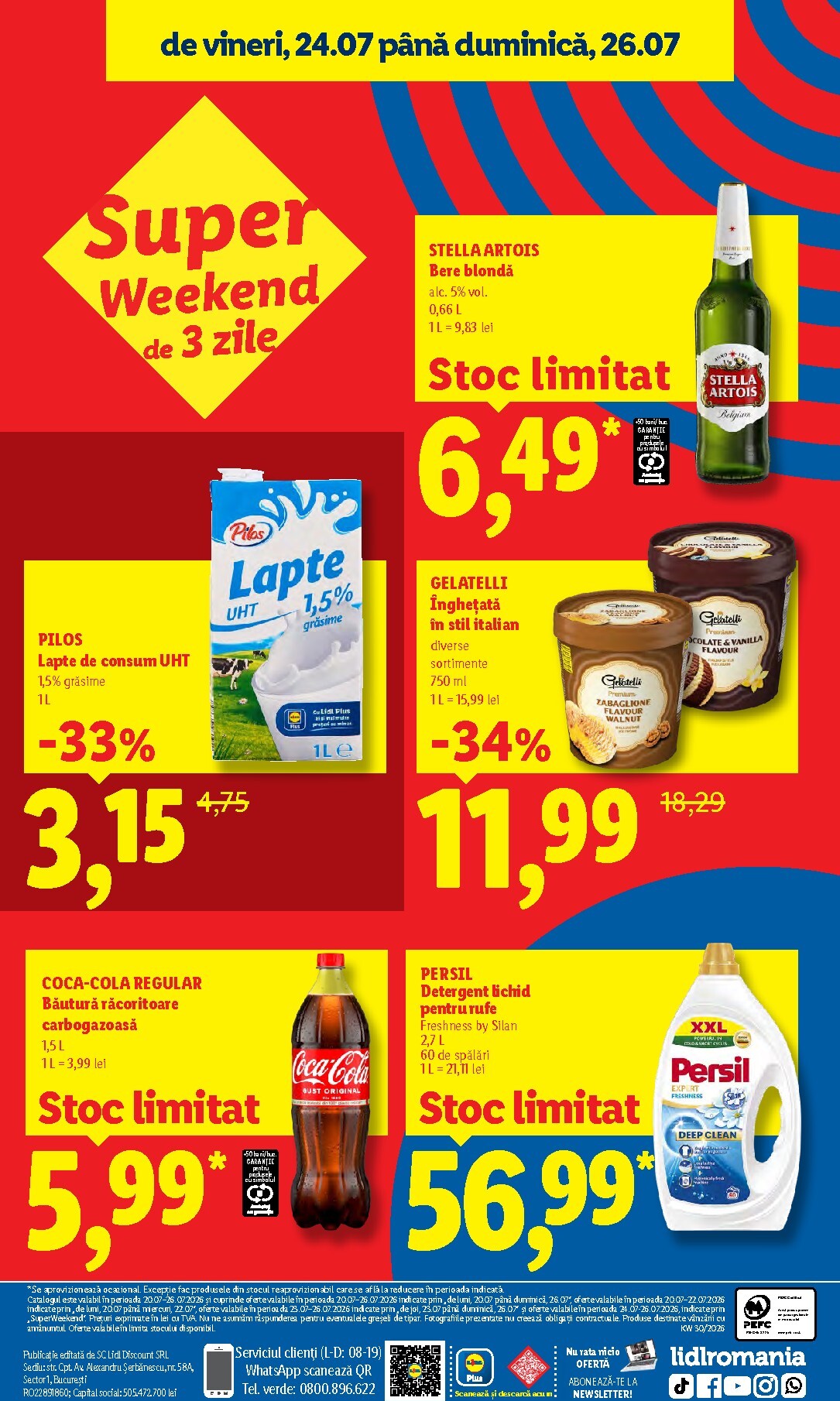 lidl - Brosura Lidl valabilă de la luni 20.07.2026 până la duminică 26.07.2026 - page: 84