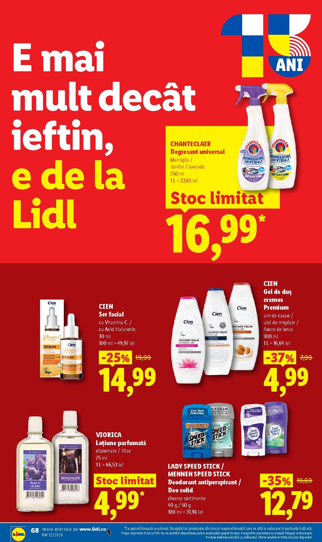 lidl - Lidl pliante pentru săptămâna viitoare de la luni 03.08.2026 până la duminică 09.08.2026 - page: 66
