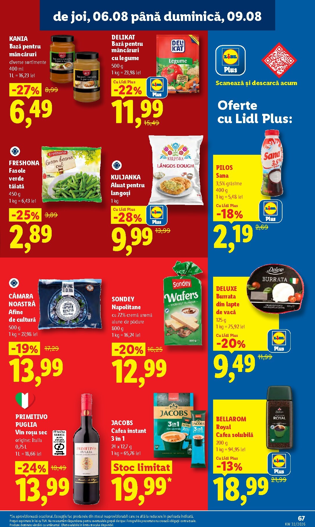 lidl - Lidl pliante pentru săptămâna viitoare de la luni 03.08.2026 până la duminică 09.08.2026 - page: 65