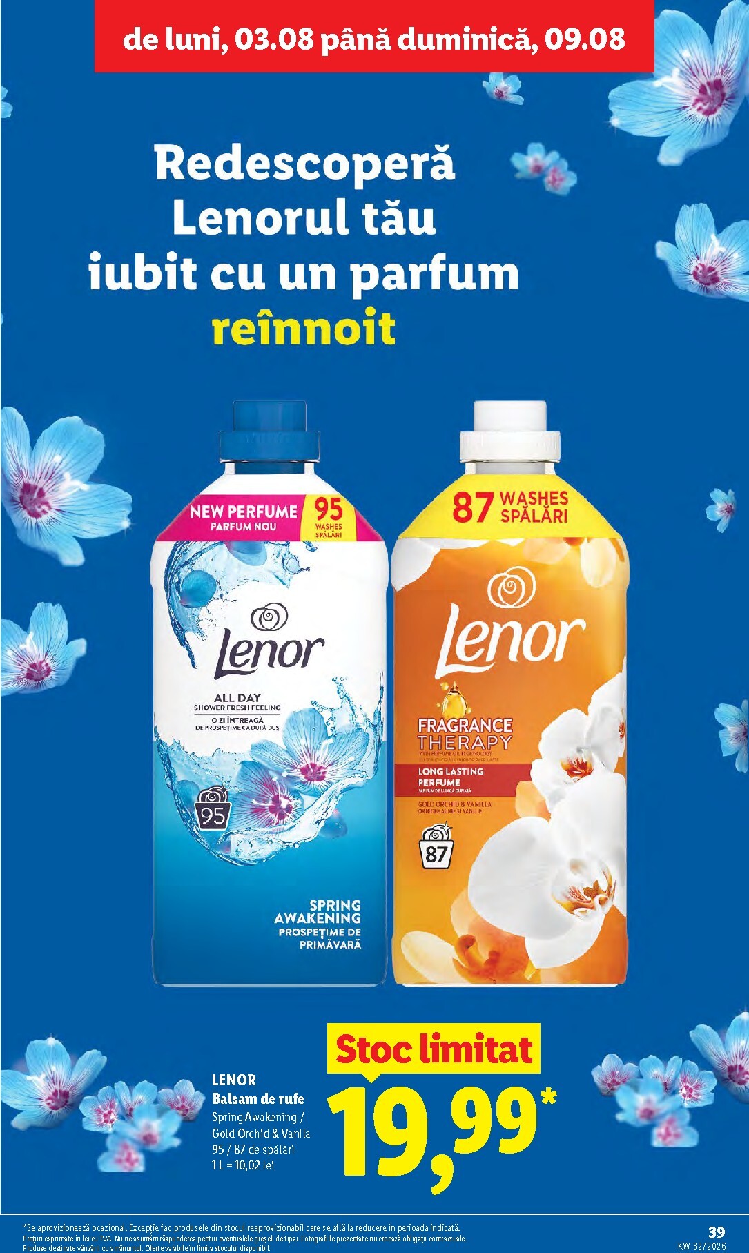 lidl - Lidl pliante pentru săptămâna viitoare de la luni 03.08.2026 până la duminică 09.08.2026 - page: 39
