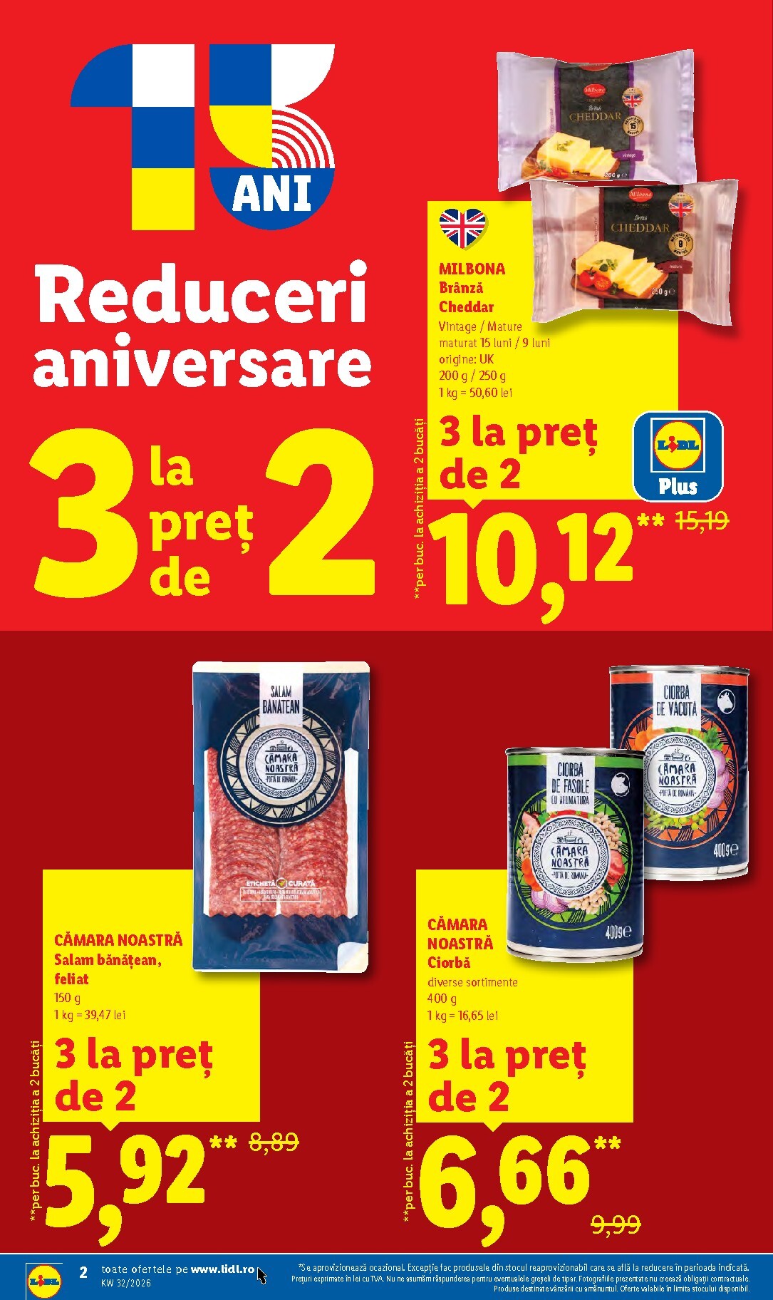 lidl - Lidl pliante pentru săptămâna viitoare de la luni 03.08.2026 până la duminică 09.08.2026 - page: 2