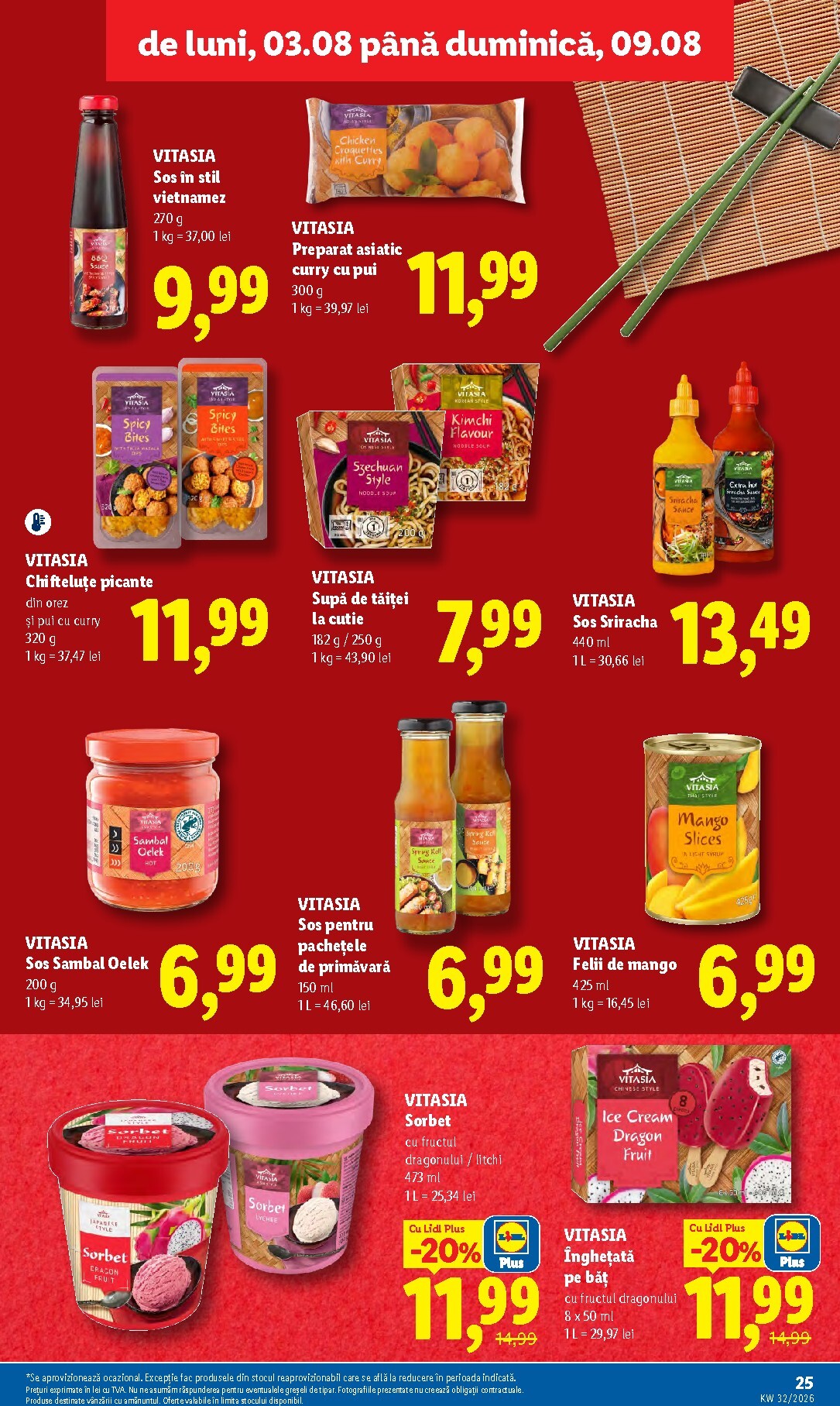 lidl - Lidl pliante pentru săptămâna viitoare de la luni 03.08.2026 până la duminică 09.08.2026 - page: 25