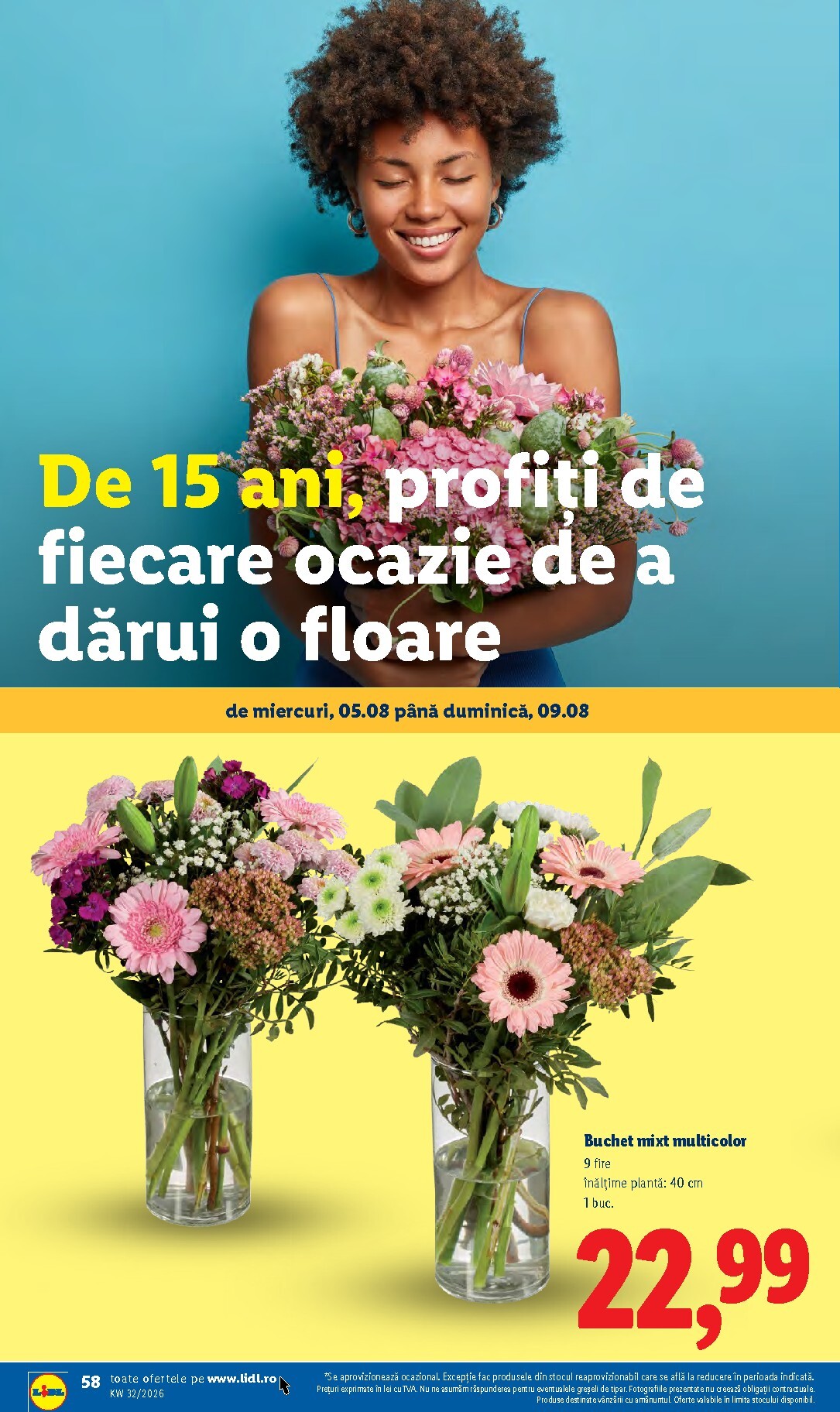 lidl - Lidl pliante pentru săptămâna viitoare de la luni 03.08.2026 până la duminică 09.08.2026 - page: 58