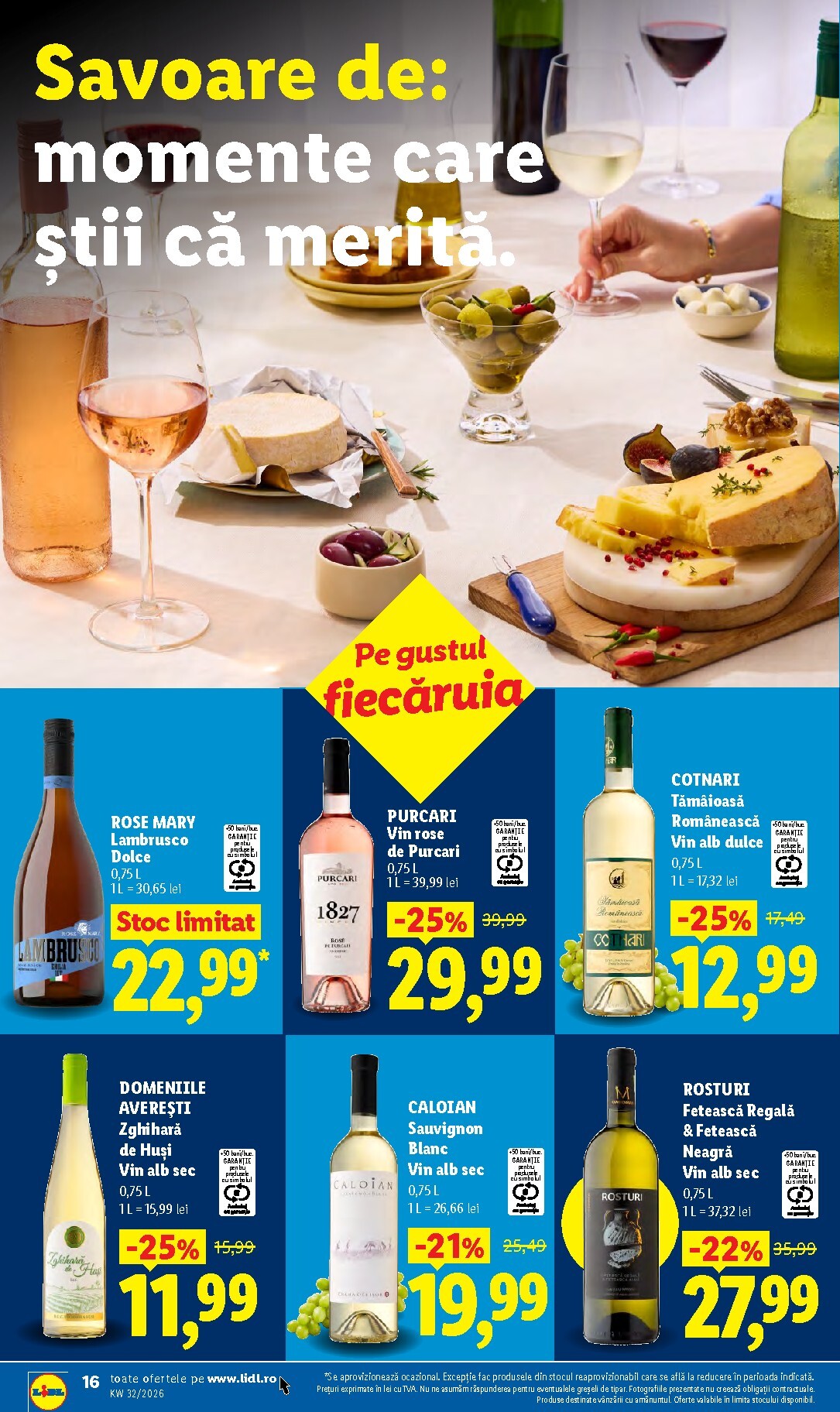 lidl - Lidl pliante pentru săptămâna viitoare de la luni 03.08.2026 până la duminică 09.08.2026 - page: 16