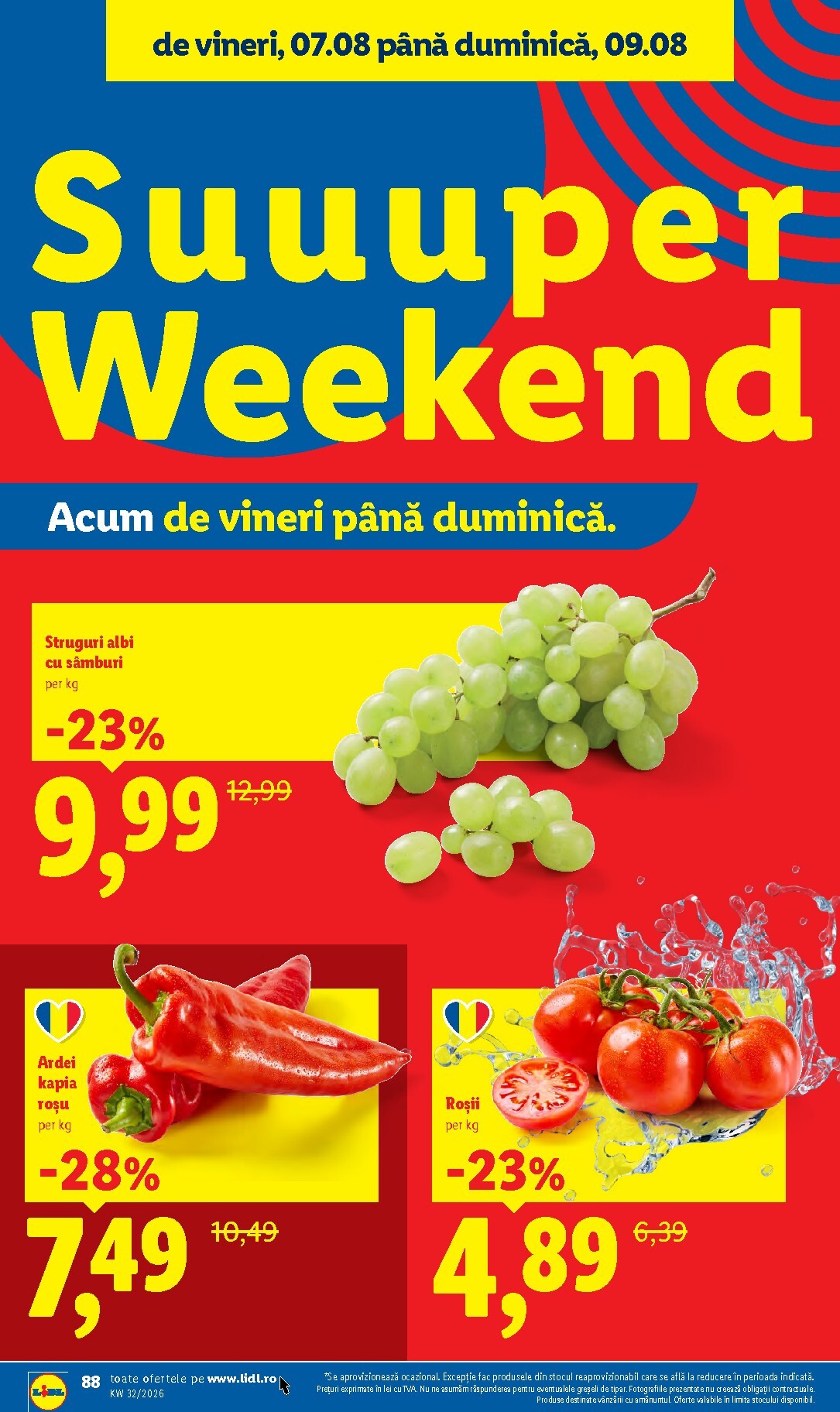 lidl - Lidl pliante pentru săptămâna viitoare de la luni 03.08.2026 până la duminică 09.08.2026 - page: 88