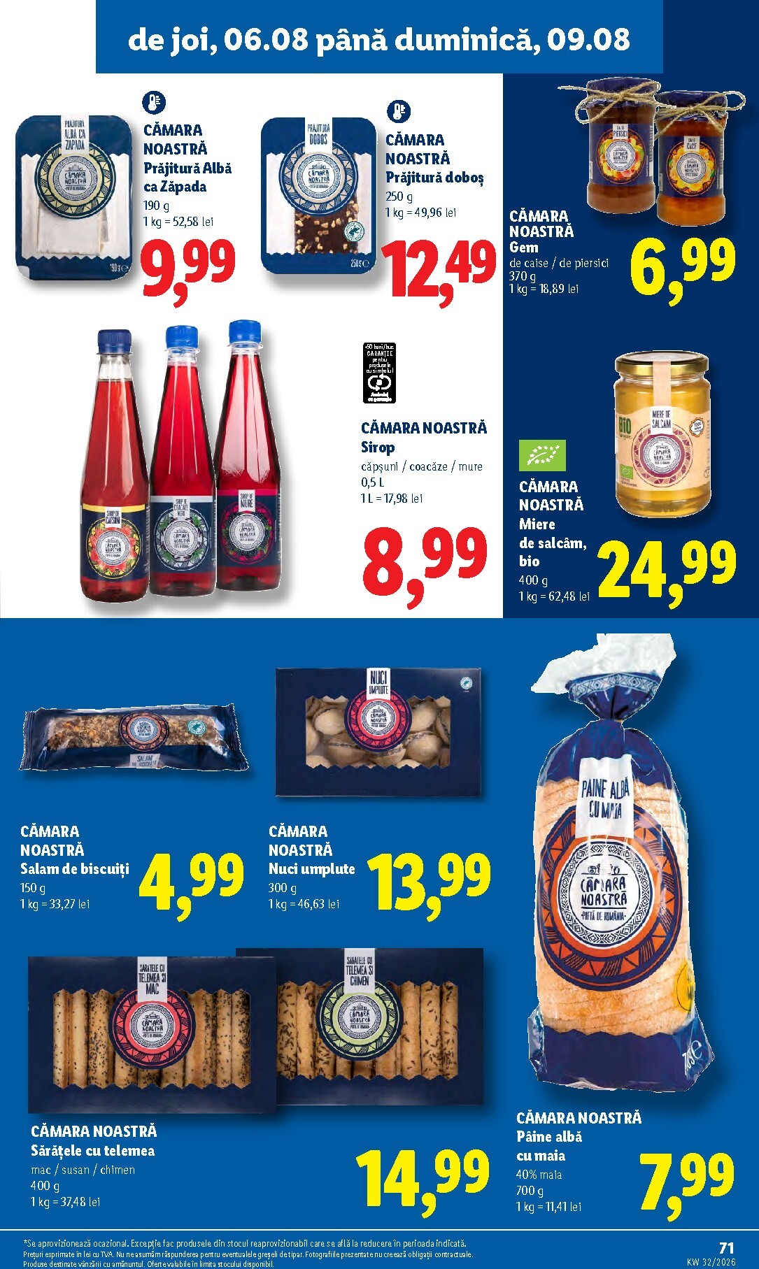 lidl - Lidl pliante pentru săptămâna viitoare de la luni 03.08.2026 până la duminică 09.08.2026 - page: 69