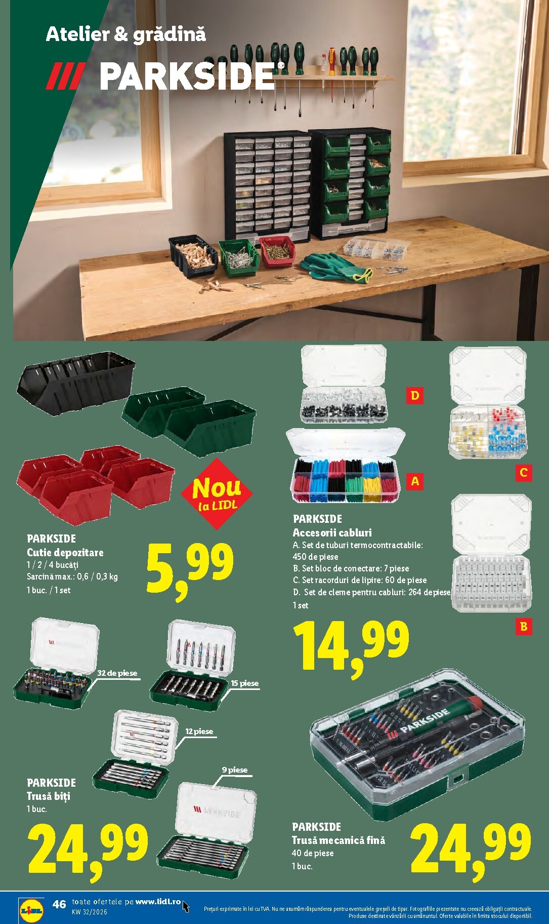 lidl - Lidl pliante pentru săptămâna viitoare de la luni 03.08.2026 până la duminică 09.08.2026 - page: 46