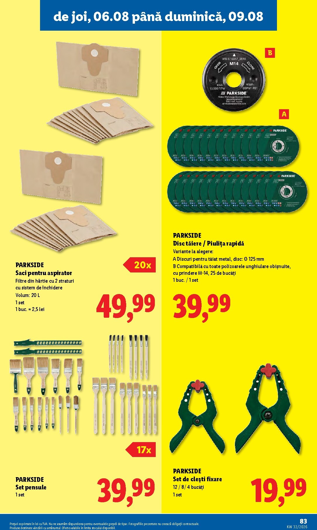 lidl - Lidl pliante pentru săptămâna viitoare de la luni 03.08.2026 până la duminică 09.08.2026 - page: 83