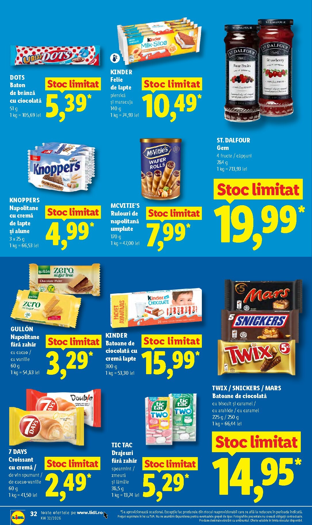 lidl - Lidl pliante pentru săptămâna viitoare de la luni 03.08.2026 până la duminică 09.08.2026 - page: 32