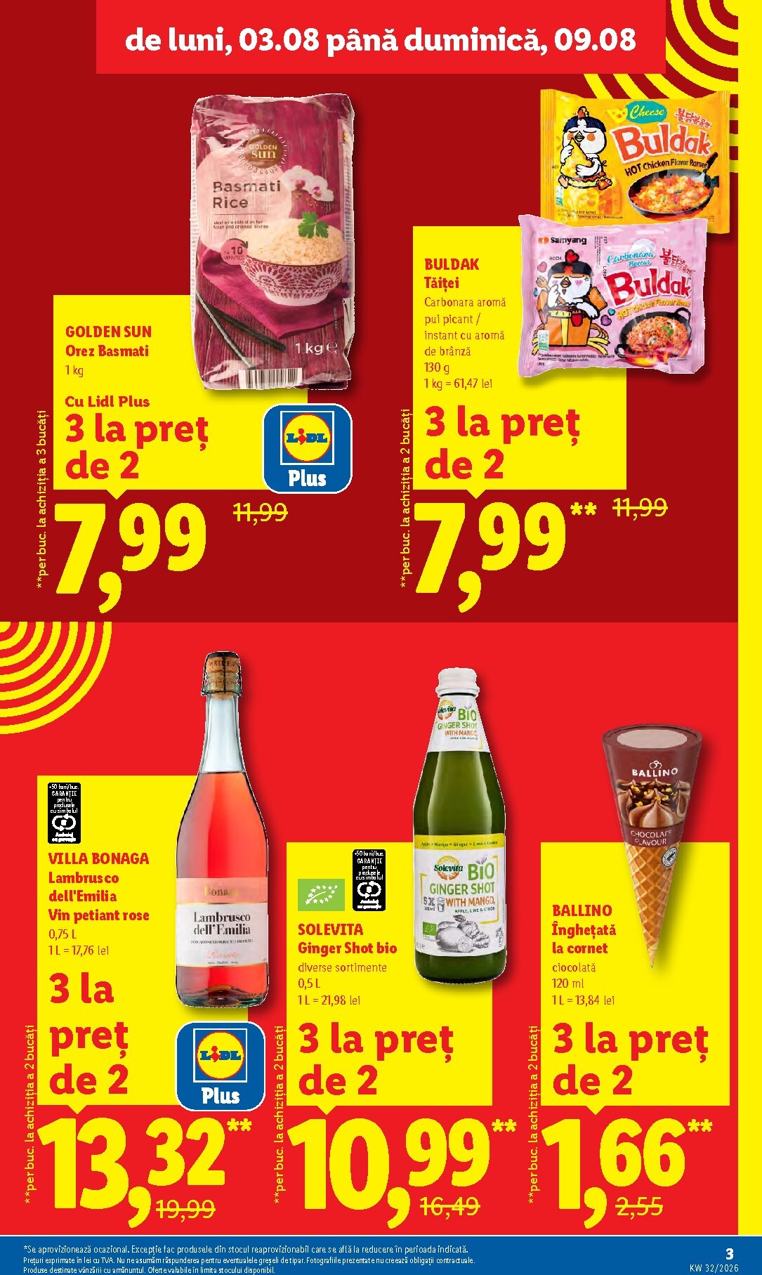 lidl - Lidl pliante pentru săptămâna viitoare de la luni 03.08.2026 până la duminică 09.08.2026 - page: 3