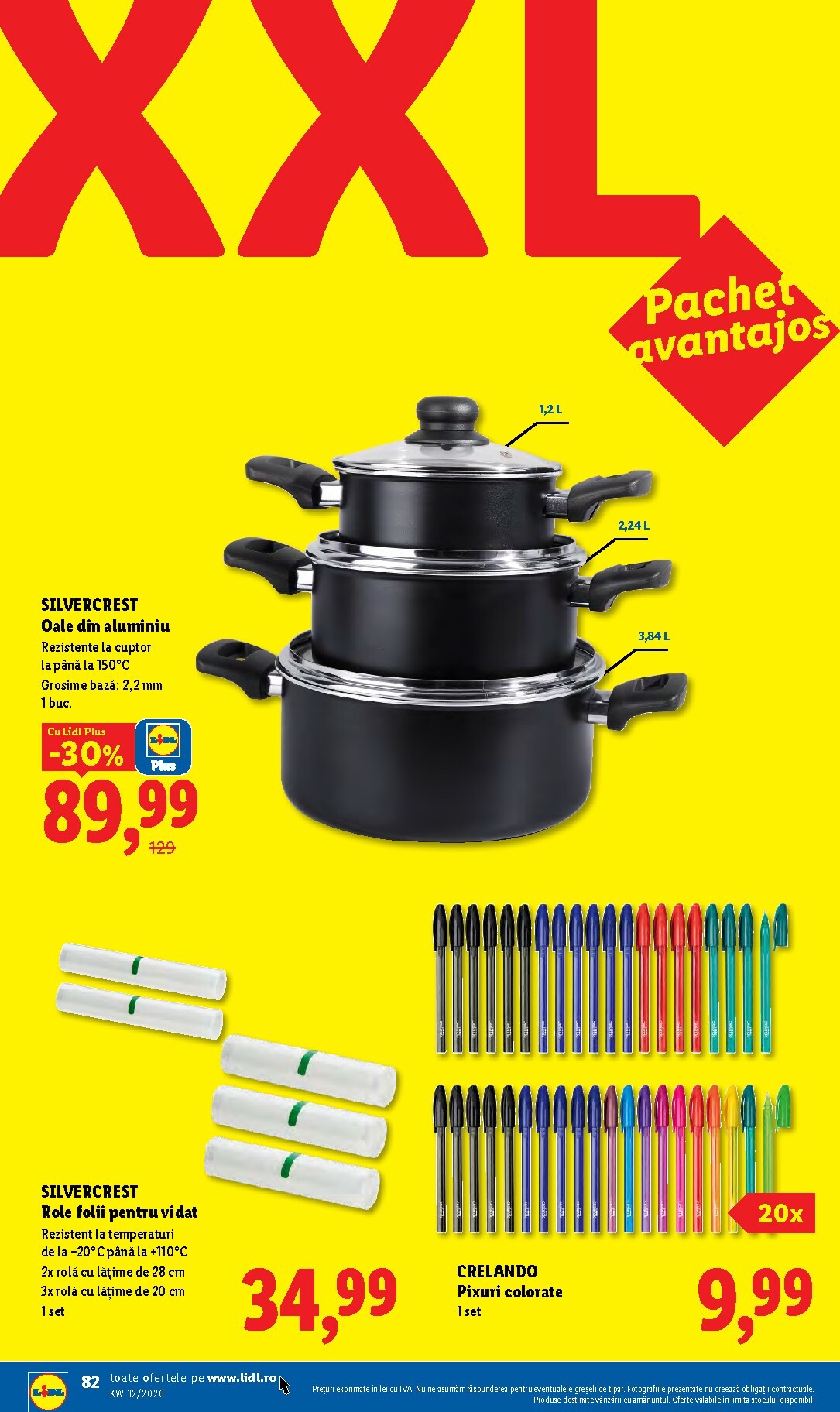 lidl - Lidl pliante pentru săptămâna viitoare de la luni 03.08.2026 până la duminică 09.08.2026 - page: 82