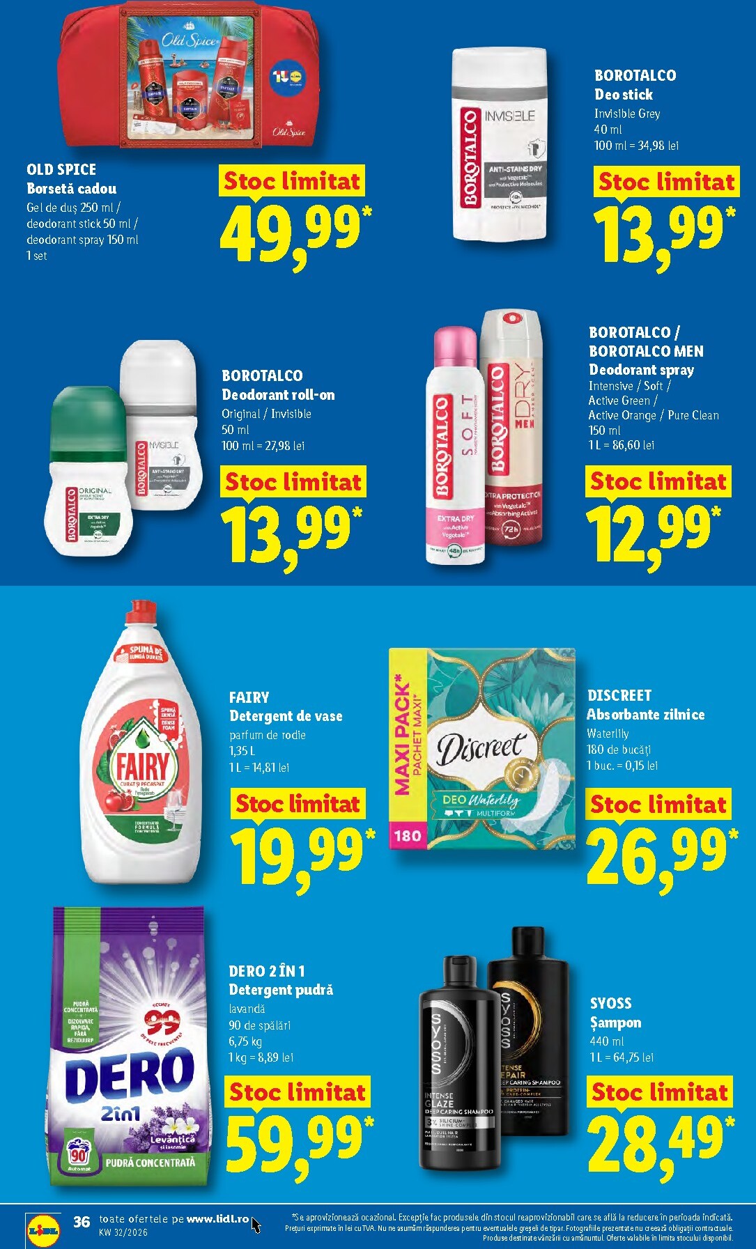 lidl - Lidl pliante pentru săptămâna viitoare de la luni 03.08.2026 până la duminică 09.08.2026 - page: 36