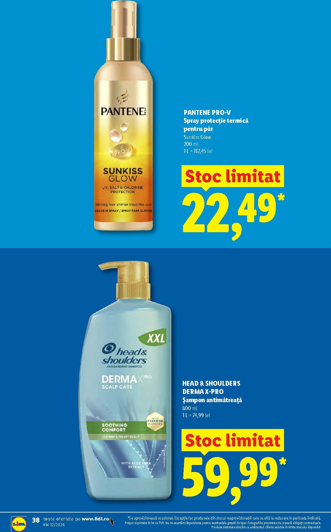 lidl - Lidl pliante pentru săptămâna viitoare de la luni 03.08.2026 până la duminică 09.08.2026 - page: 38
