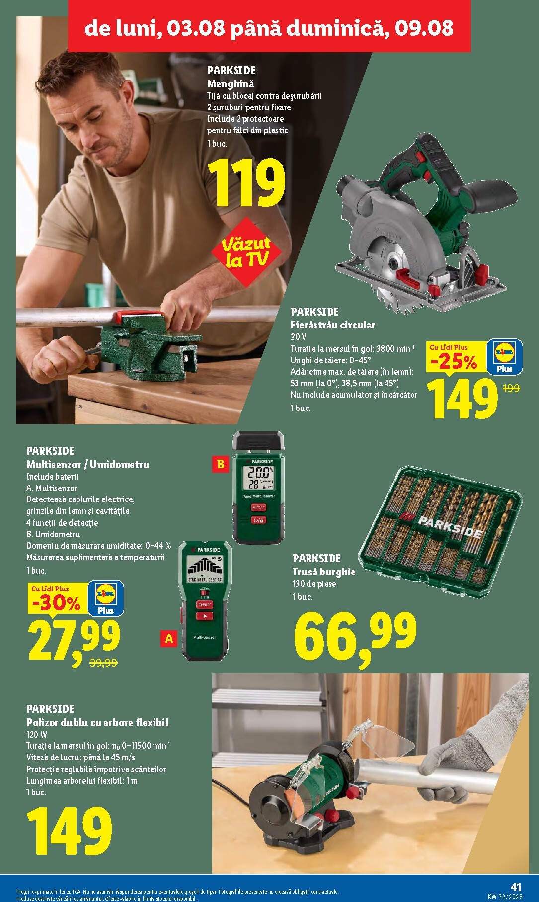 lidl - Lidl pliante pentru săptămâna viitoare de la luni 03.08.2026 până la duminică 09.08.2026 - page: 41