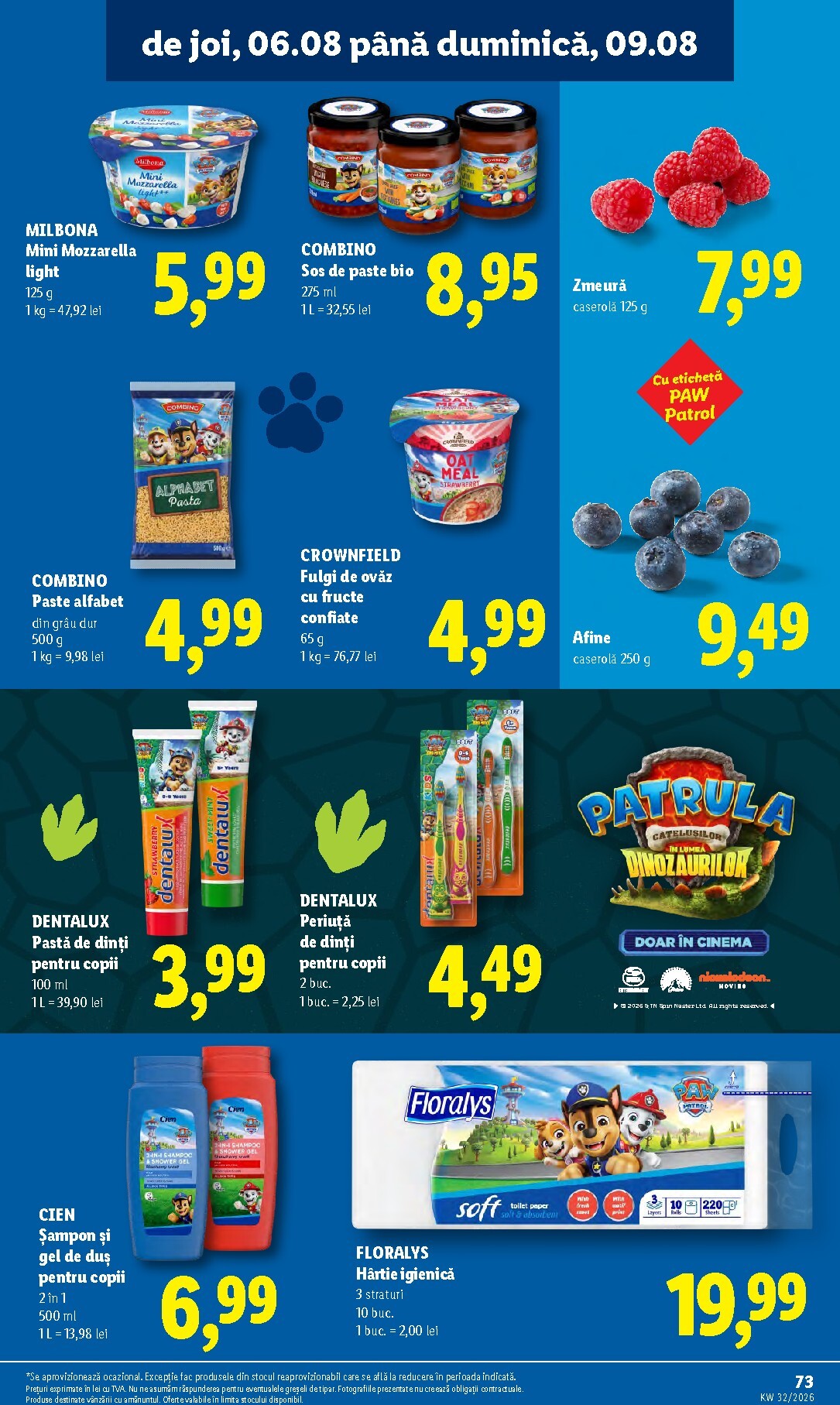 lidl - Lidl pliante pentru săptămâna viitoare de la luni 03.08.2026 până la duminică 09.08.2026 - page: 71