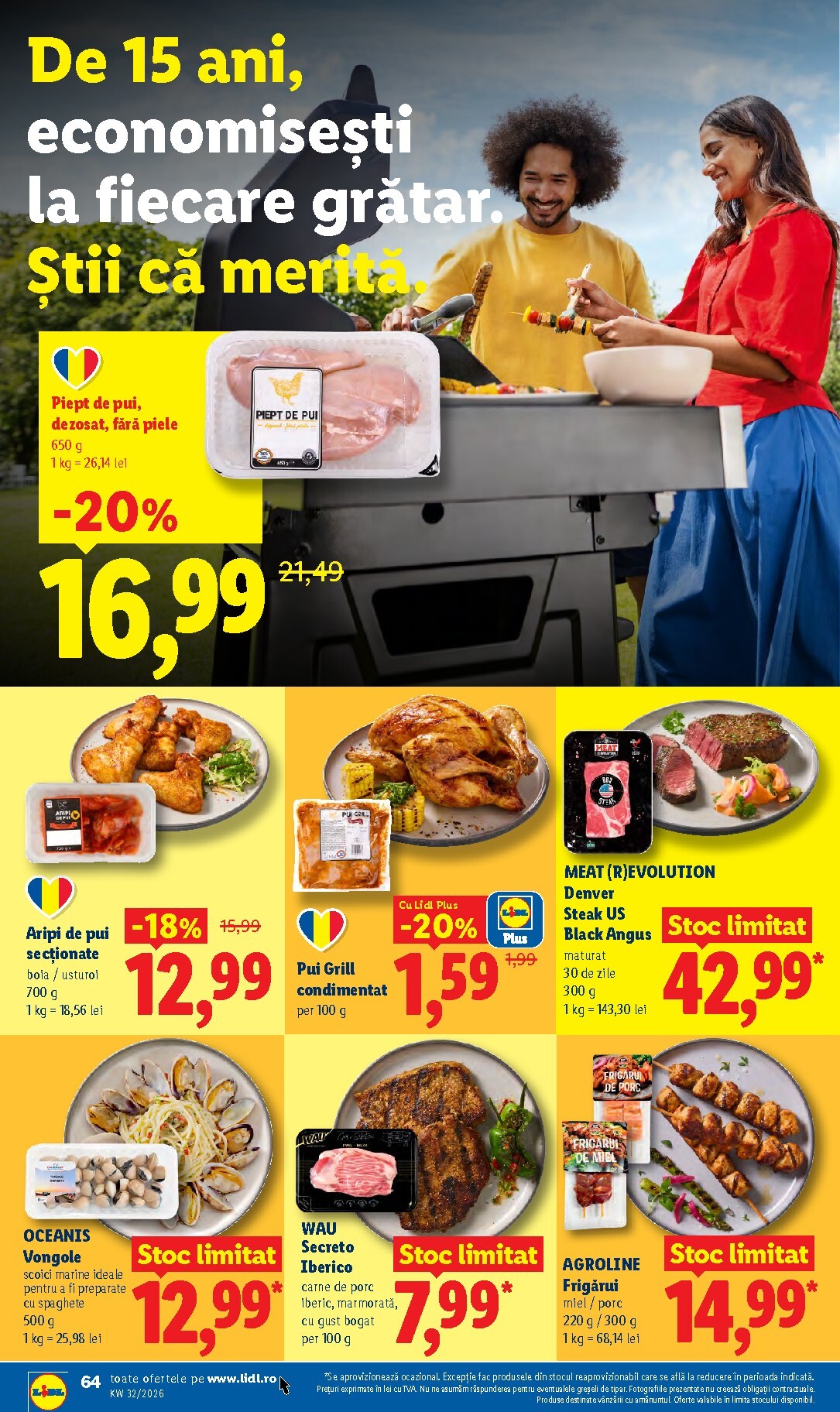 lidl - Lidl pliante pentru săptămâna viitoare de la luni 03.08.2026 până la duminică 09.08.2026 - page: 62