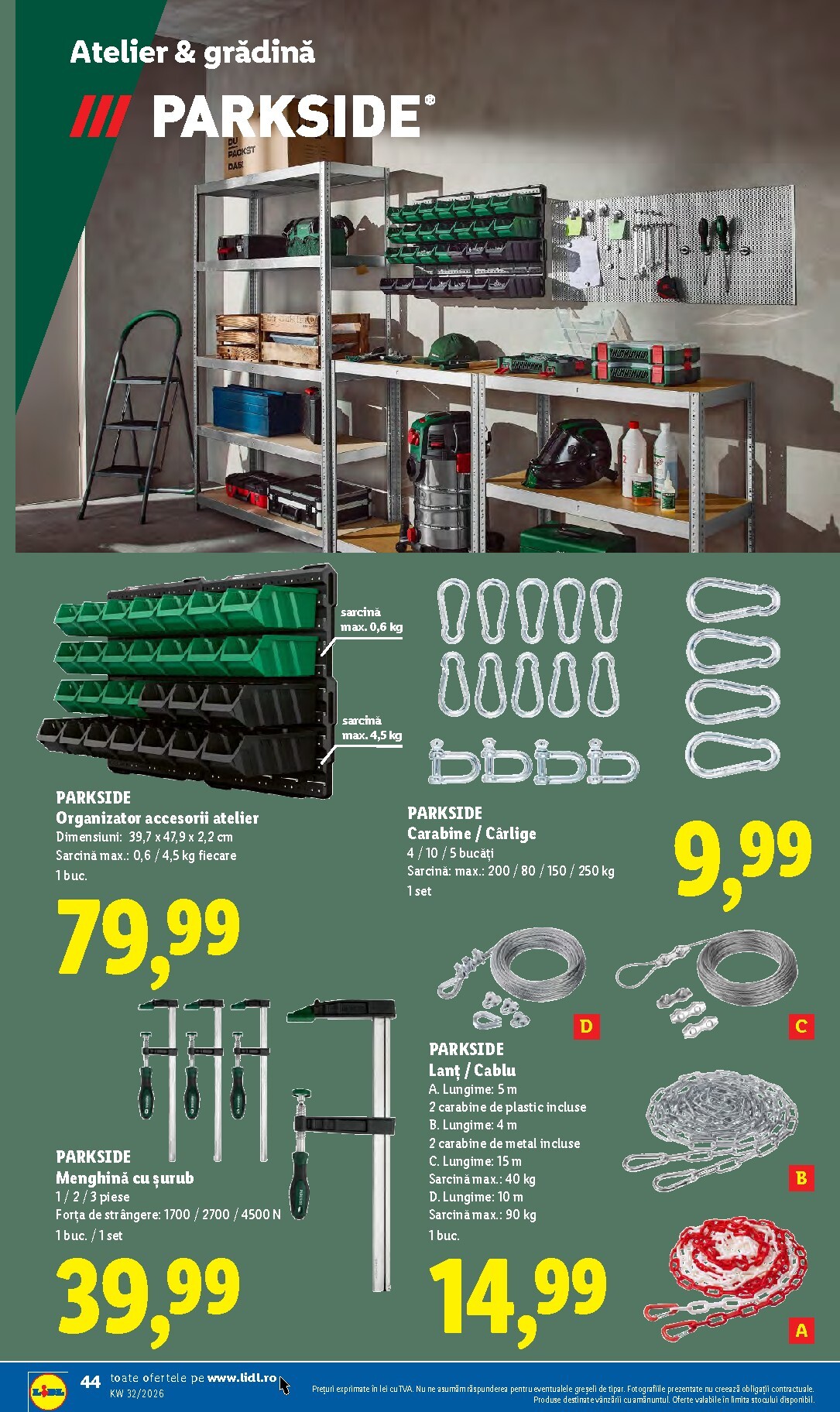 lidl - Lidl pliante pentru săptămâna viitoare de la luni 03.08.2026 până la duminică 09.08.2026 - page: 44