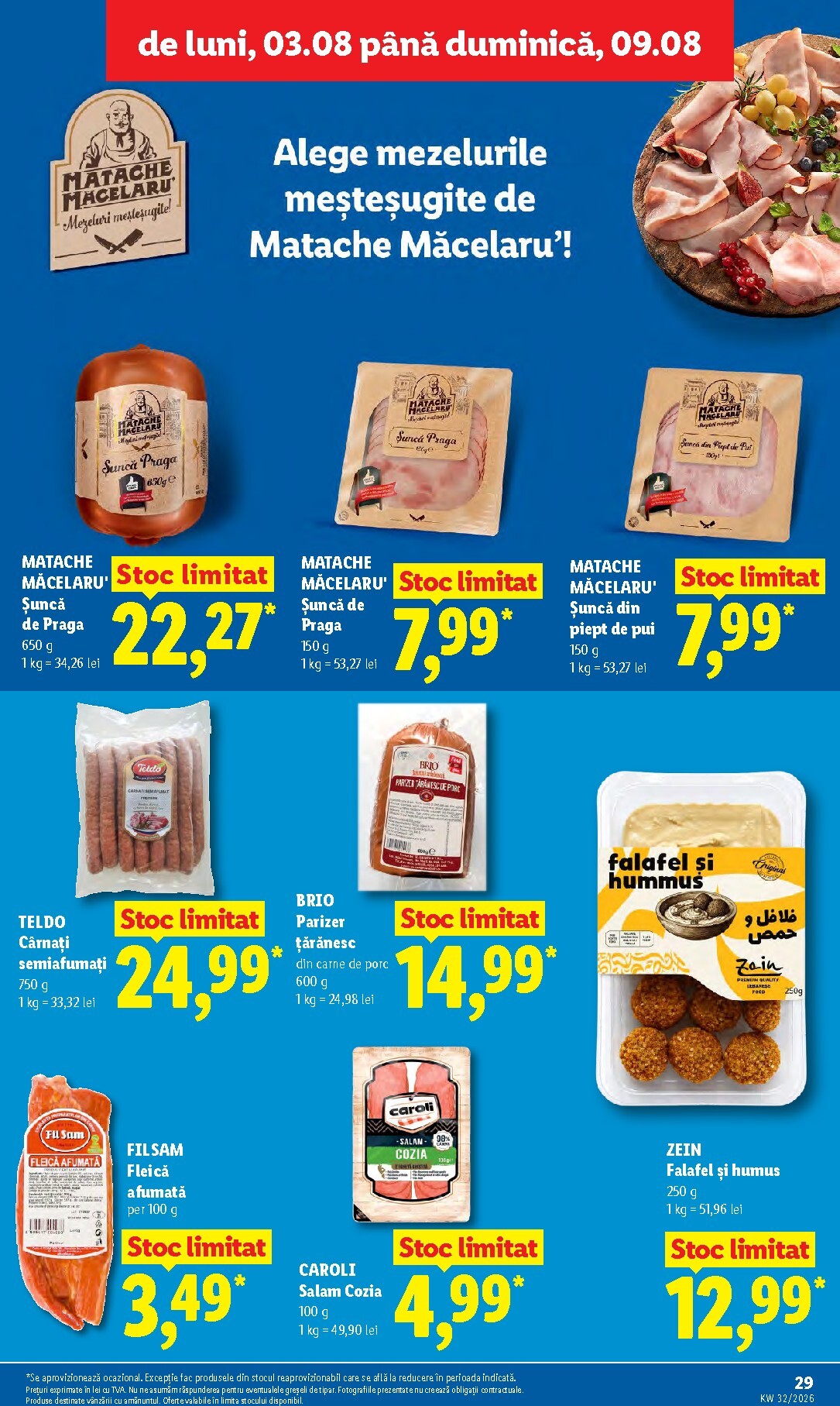 lidl - Lidl pliante pentru săptămâna viitoare de la luni 03.08.2026 până la duminică 09.08.2026 - page: 29