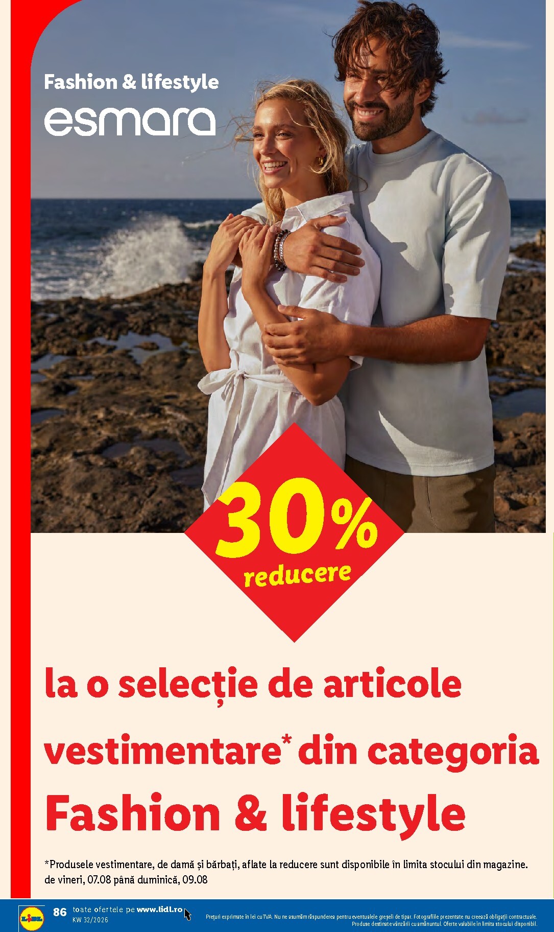 lidl - Lidl pliante pentru săptămâna viitoare de la luni 03.08.2026 până la duminică 09.08.2026 - page: 86