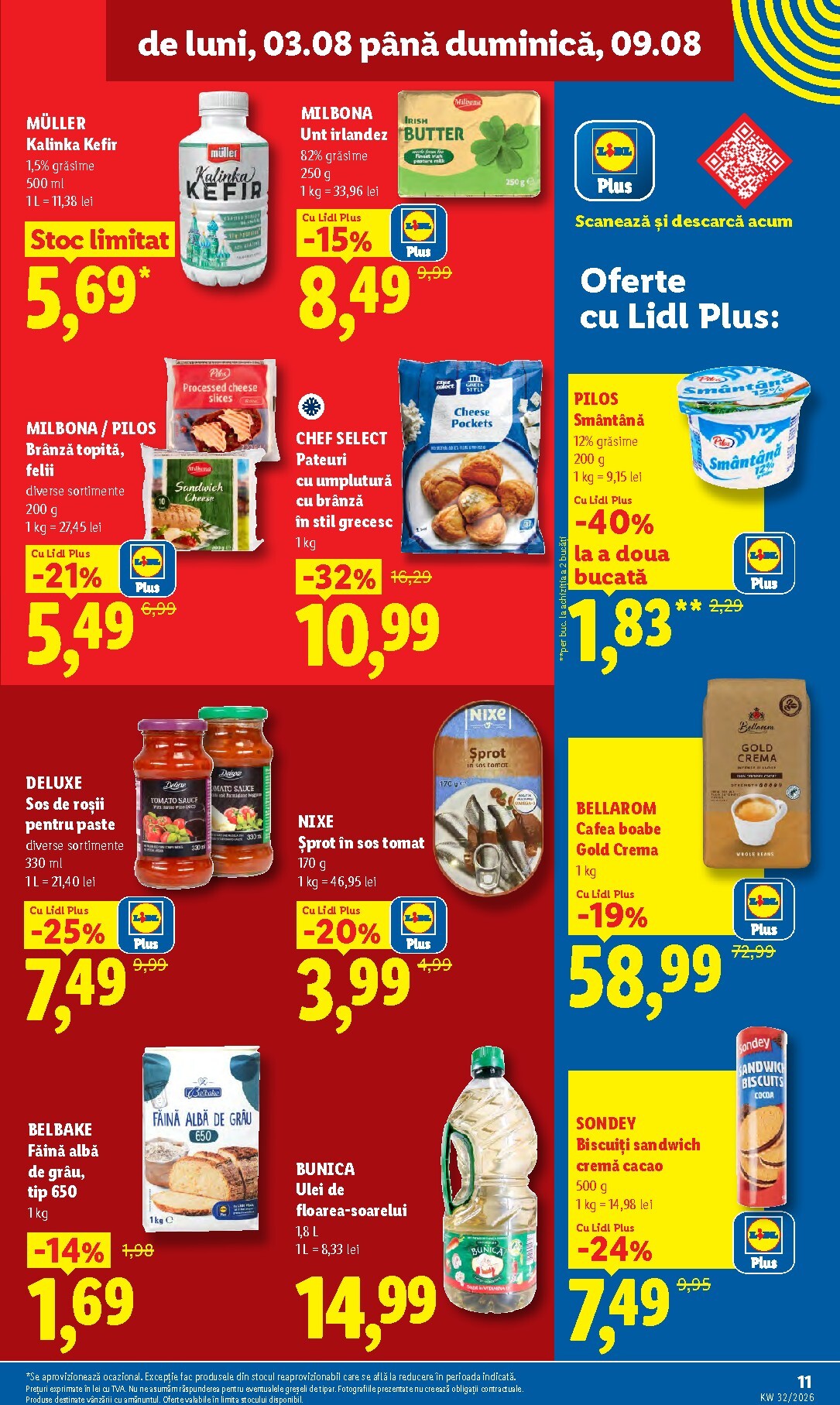 lidl - Lidl pliante pentru săptămâna viitoare de la luni 03.08.2026 până la duminică 09.08.2026 - page: 11