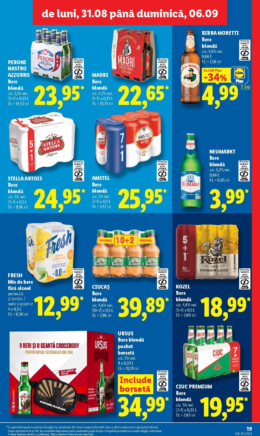 lidl - Lidl pliante pentru săptămâna viitoare de la luni 31.08.2026 până la duminică 06.09.2026 - page: 19