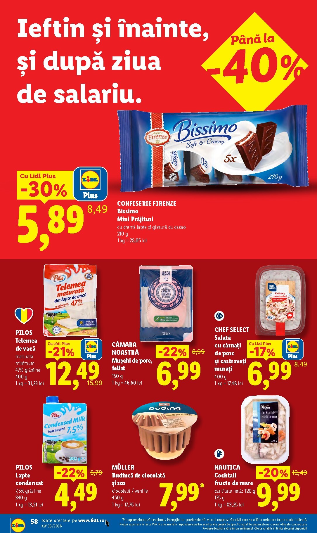lidl - Lidl pliante pentru săptămâna viitoare de la luni 31.08.2026 până la duminică 06.09.2026 - page: 58