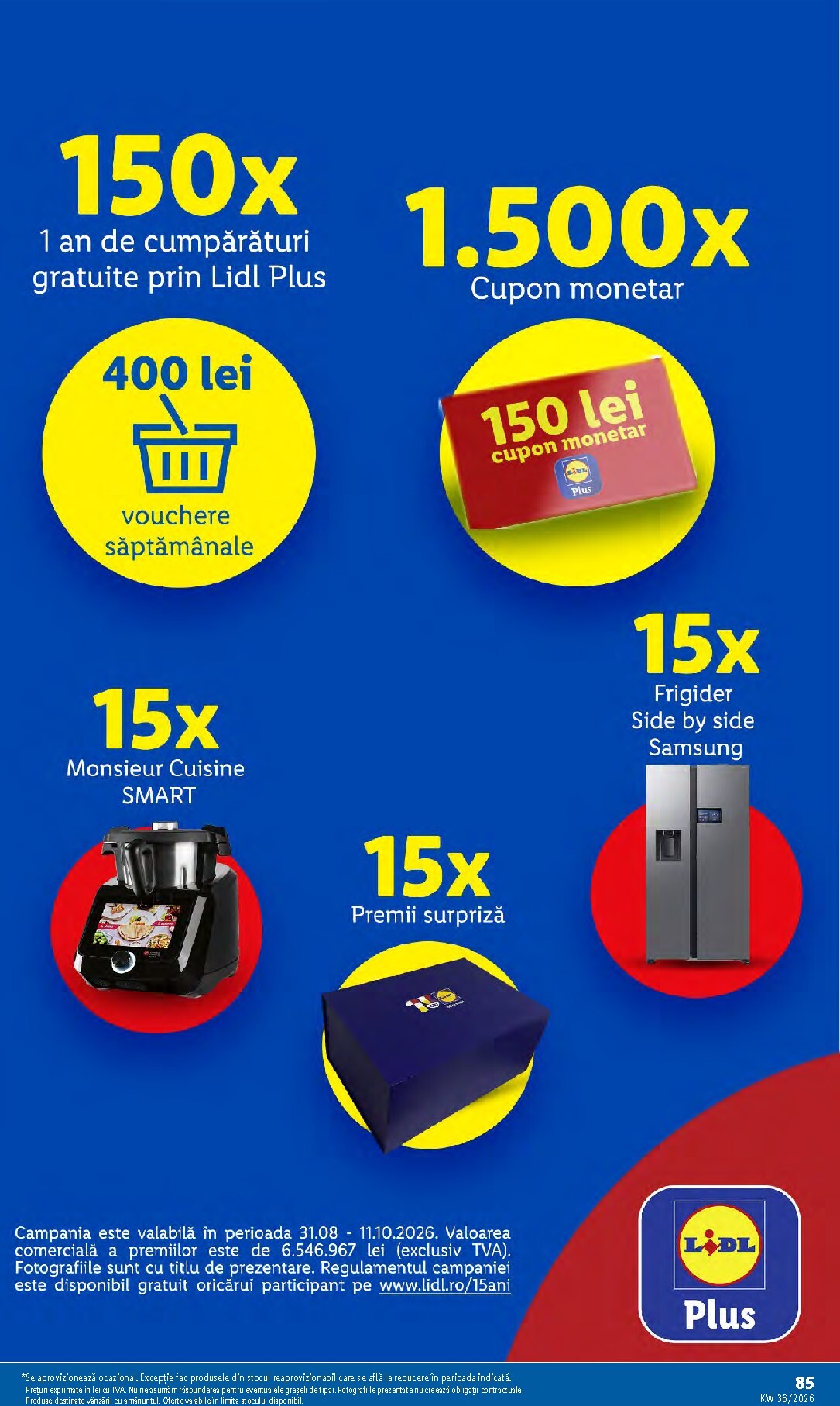 lidl - Lidl pliante pentru săptămâna viitoare de la luni 31.08.2026 până la duminică 06.09.2026 - page: 85