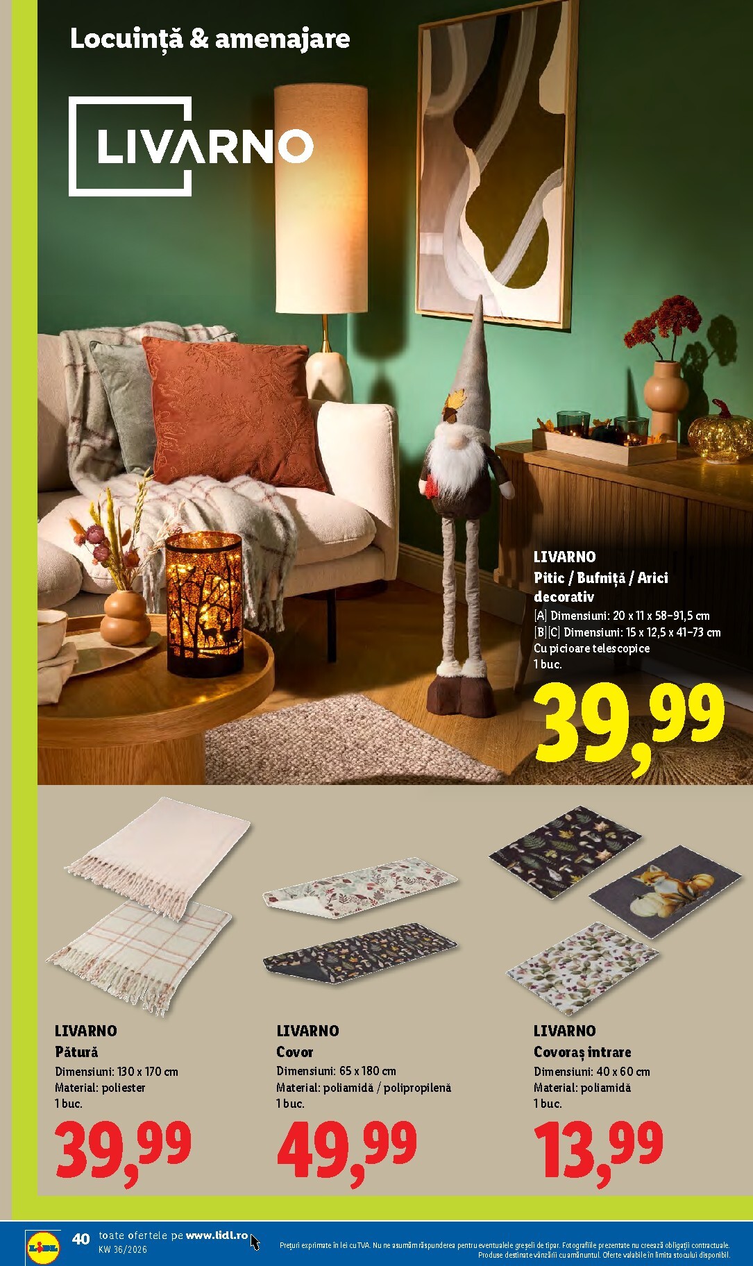 lidl - Lidl pliante pentru săptămâna viitoare de la luni 31.08.2026 până la duminică 06.09.2026 - page: 40