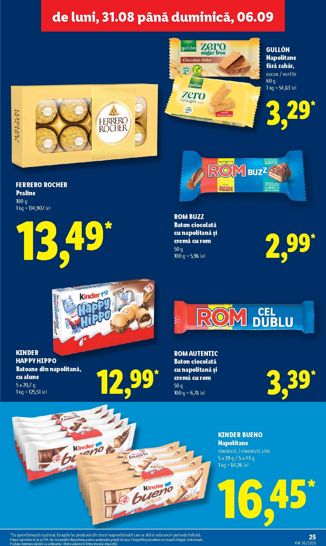 lidl - Lidl pliante pentru săptămâna viitoare de la luni 31.08.2026 până la duminică 06.09.2026 - page: 25