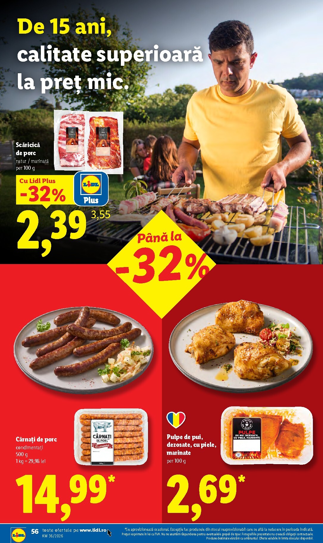 lidl - Lidl pliante pentru săptămâna viitoare de la luni 31.08.2026 până la duminică 06.09.2026 - page: 56