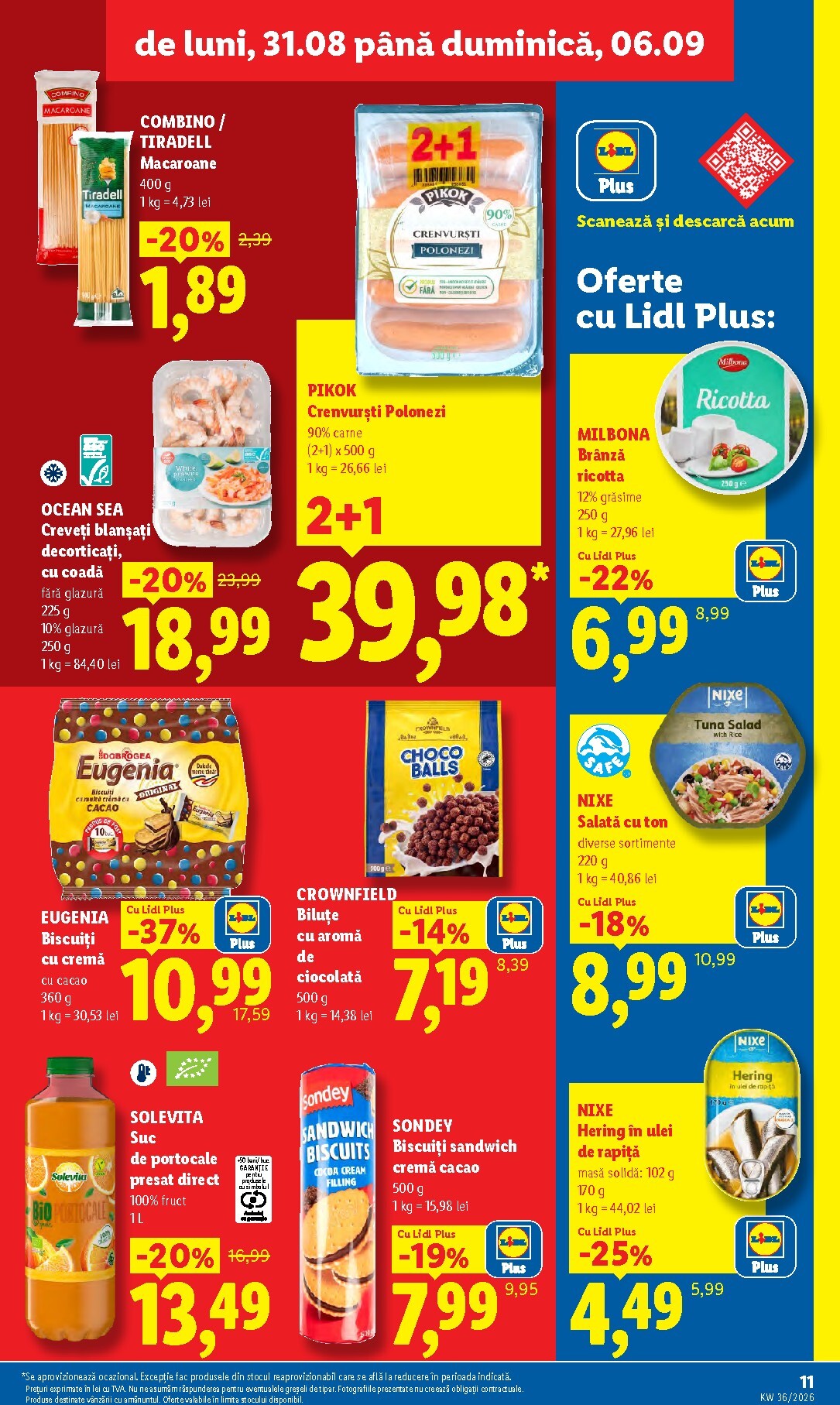 lidl - Lidl pliante pentru săptămâna viitoare de la luni 31.08.2026 până la duminică 06.09.2026 - page: 11