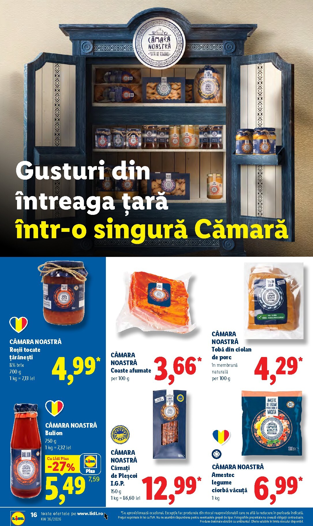 lidl - Lidl pliante pentru săptămâna viitoare de la luni 31.08.2026 până la duminică 06.09.2026 - page: 16