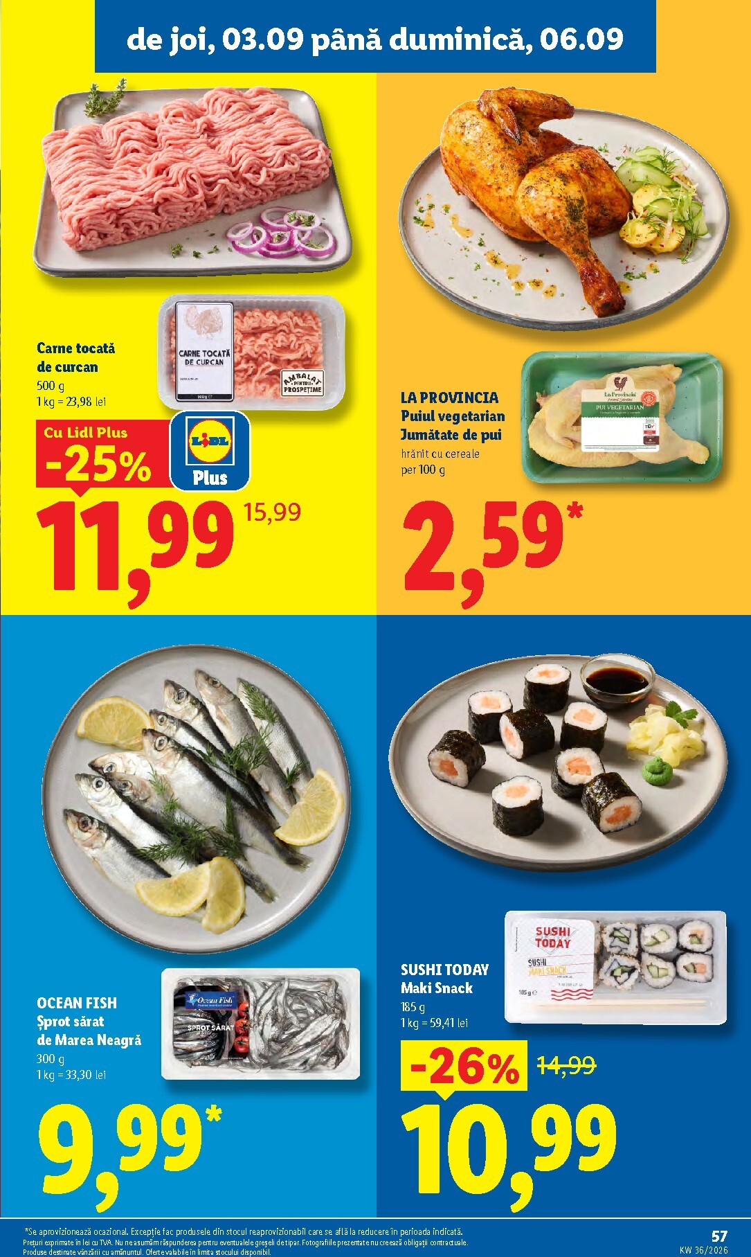 lidl - Lidl pliante pentru săptămâna viitoare de la luni 31.08.2026 până la duminică 06.09.2026 - page: 57